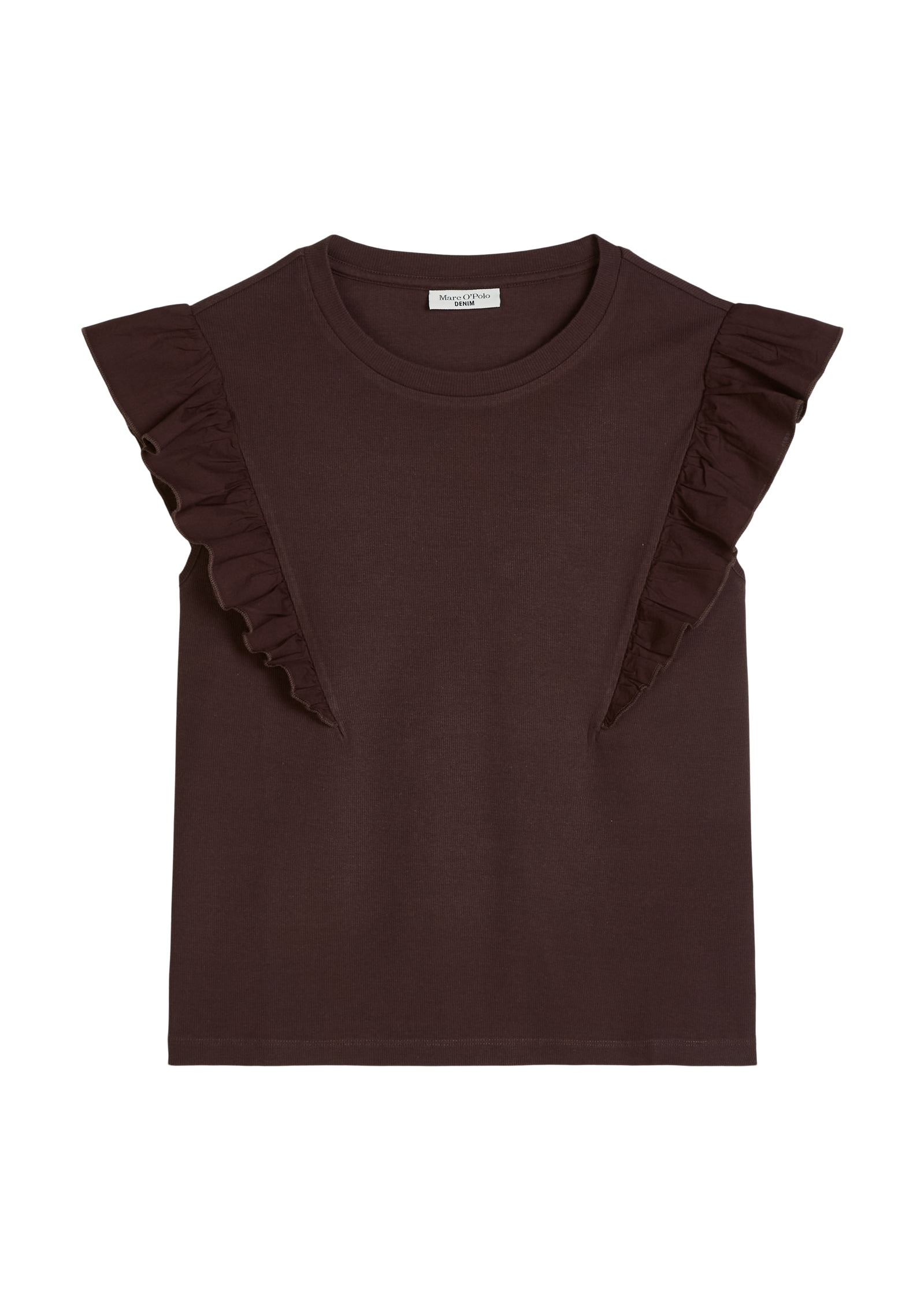 Marc O'Polo DENIM T-Shirt »aus weichem Rippjersey«