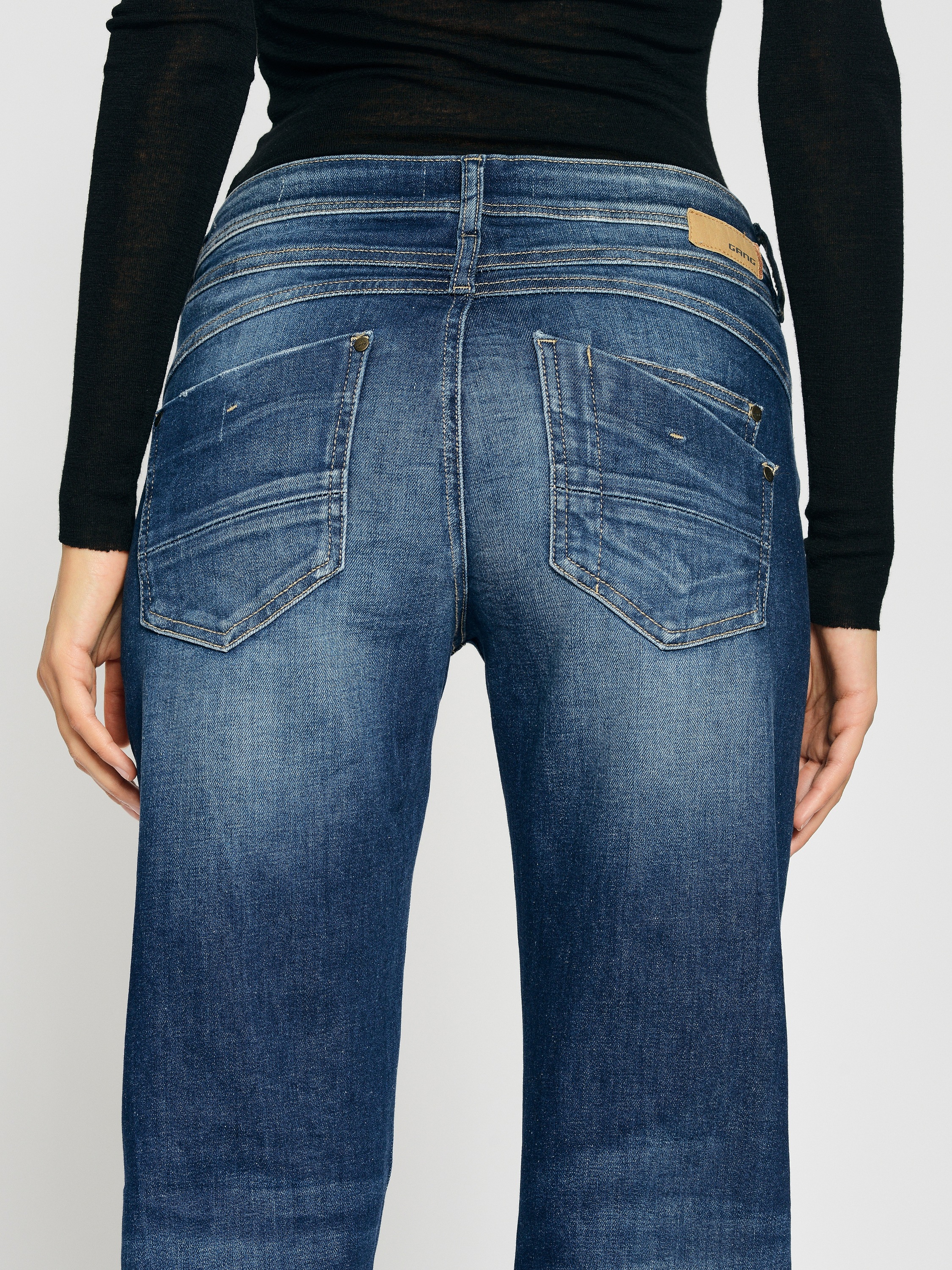 GANG Straight-Jeans »GANG Jeans Straight Fit 94AMELIE STRAIGHT«