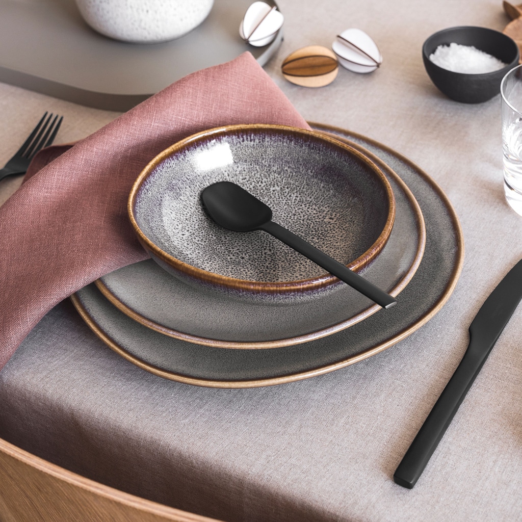 like. by Villeroy & Boch Speiseteller »Speiseteller Lave ø 28 cm 6er Set«