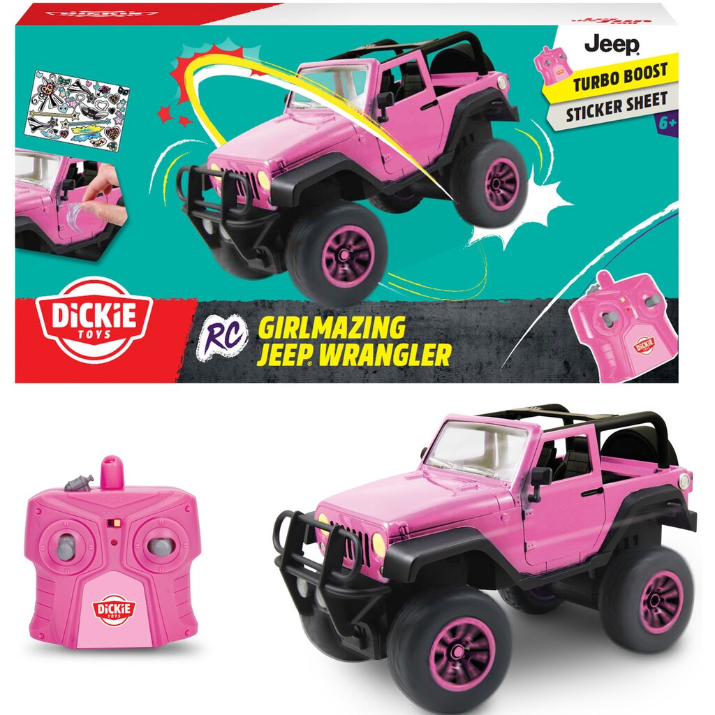 Dickie Toys RC-Auto »RC Girlmazing Jeep Wrangler«