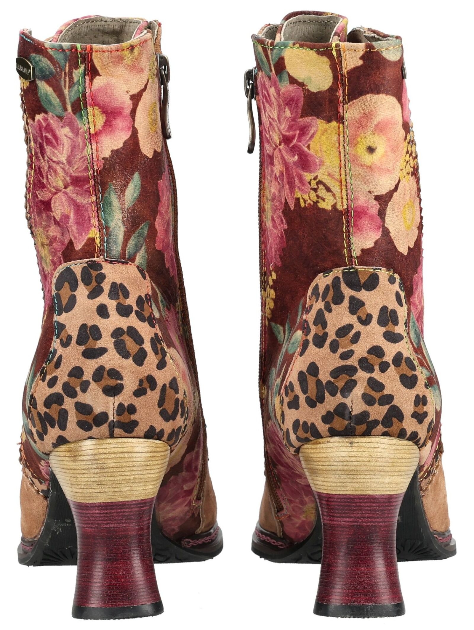 LAURA VITA Schnürstiefelette »LAURA VITA Stiefelette Leder/Textil«