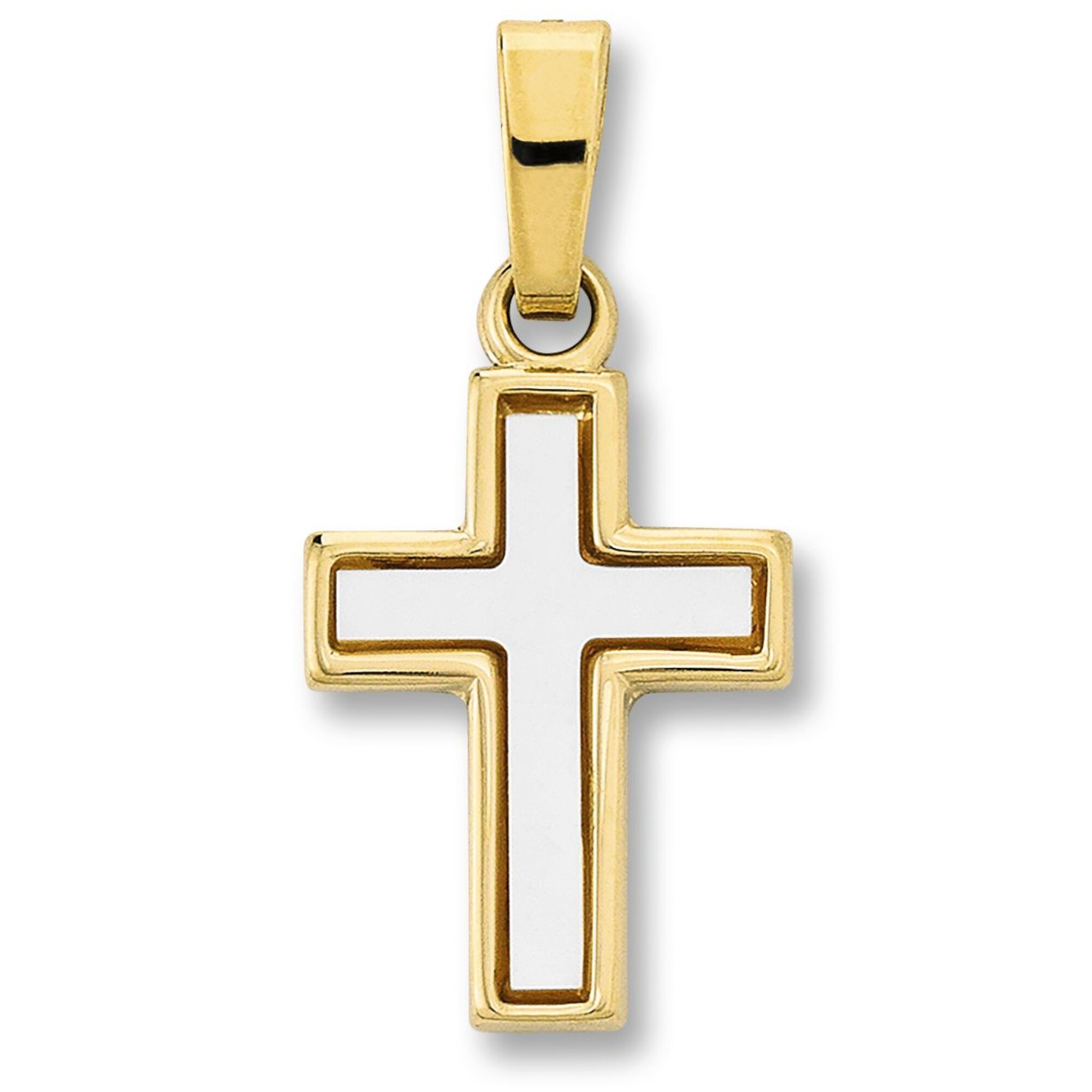 Kettenanhänger ONE ELEMENT "Anhänger aus 333 Gelbgold", gold, Schmuckanhänger, Damen, Gelbgold 333 Gold Perlen, Gelbgold 333, Gold, Perlen, Kettenanhänger, Feine Gestaltung – ein Sinnbild mit ruhiger Eleganz