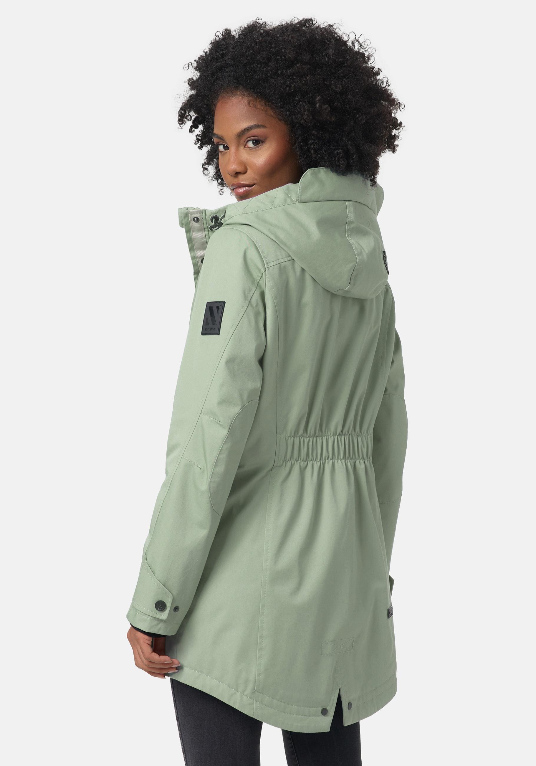 Navahoo Parka »Brinjaa«, mit Kapuze, Modischer Winter Kurzmantel mit zahlreichen Taschen