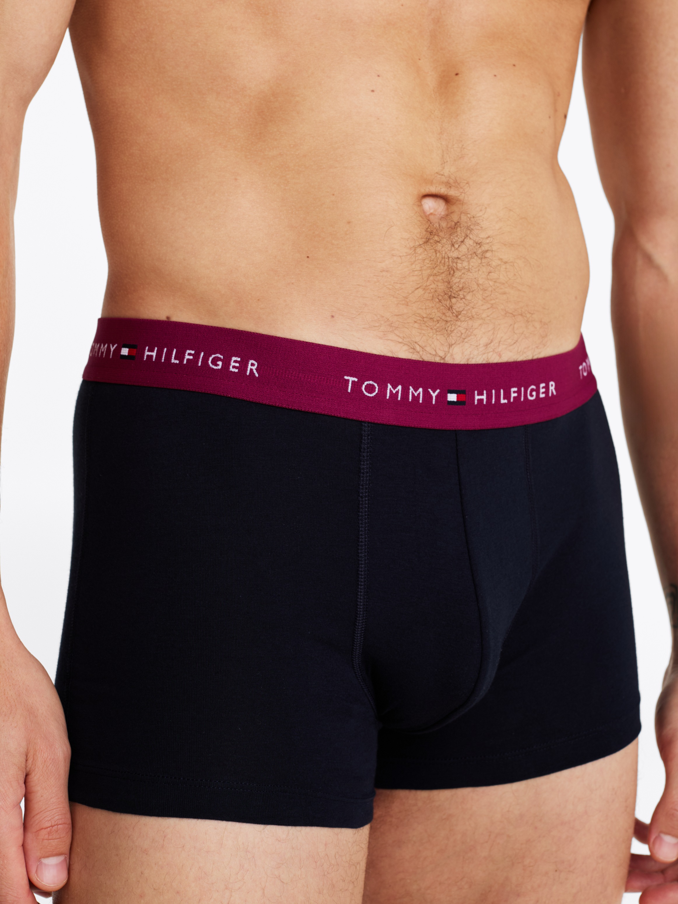 Tommy Hilfiger Underwear Boxer »TRUNK 5 PACK«, (5 St.), mit Logobund
