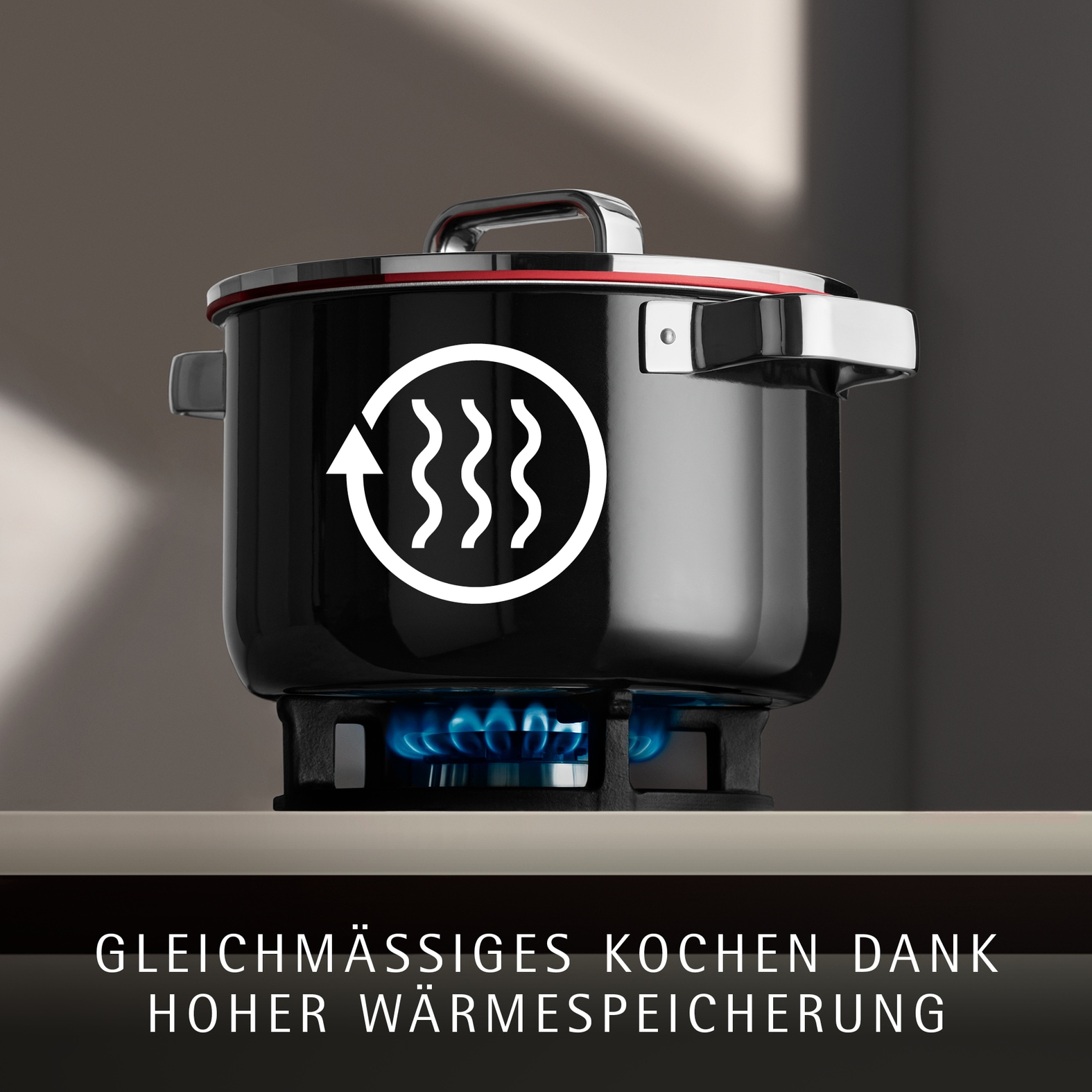 WMF Kasserolle »Fusiontec Function Pro« 1 tlg. tlg. Edelstahl