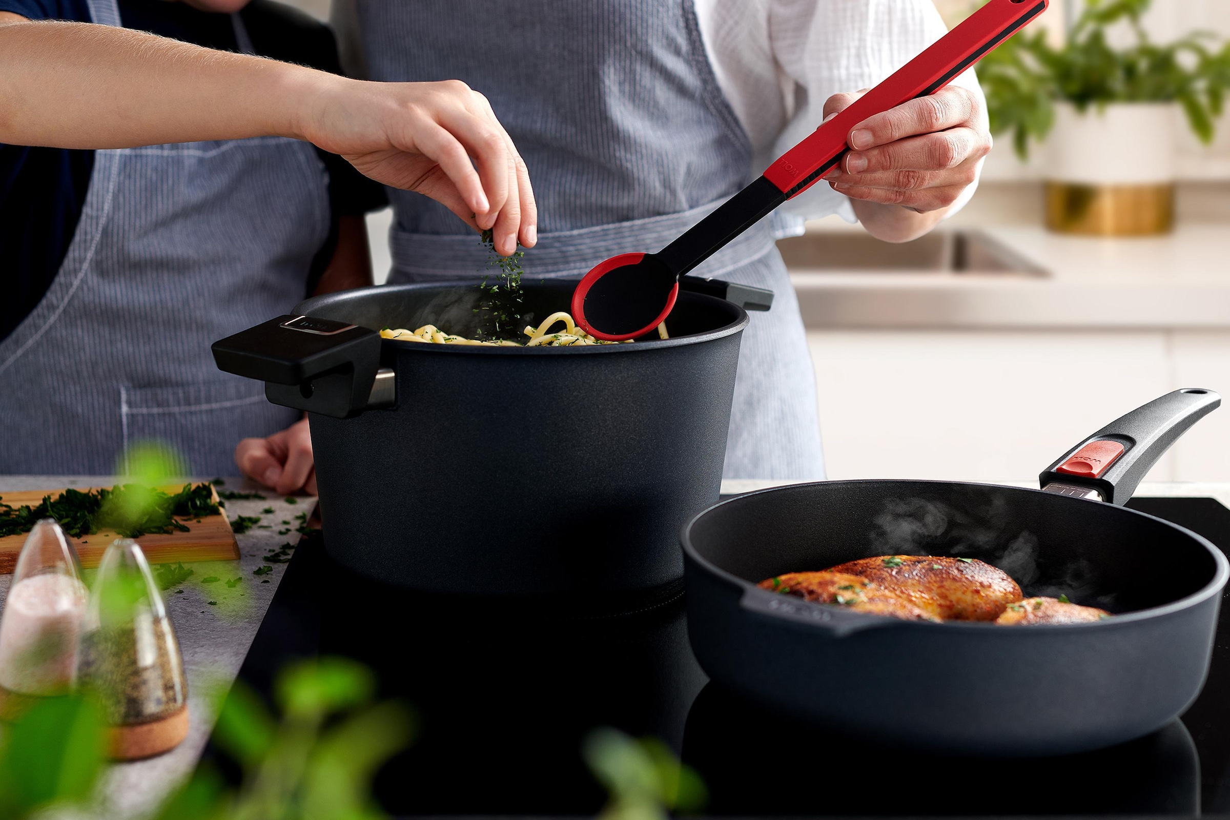 WOLL Kochlöffel »Cook it«, (1 tlg.), aus hochwertigem Kunststoff und Silikon