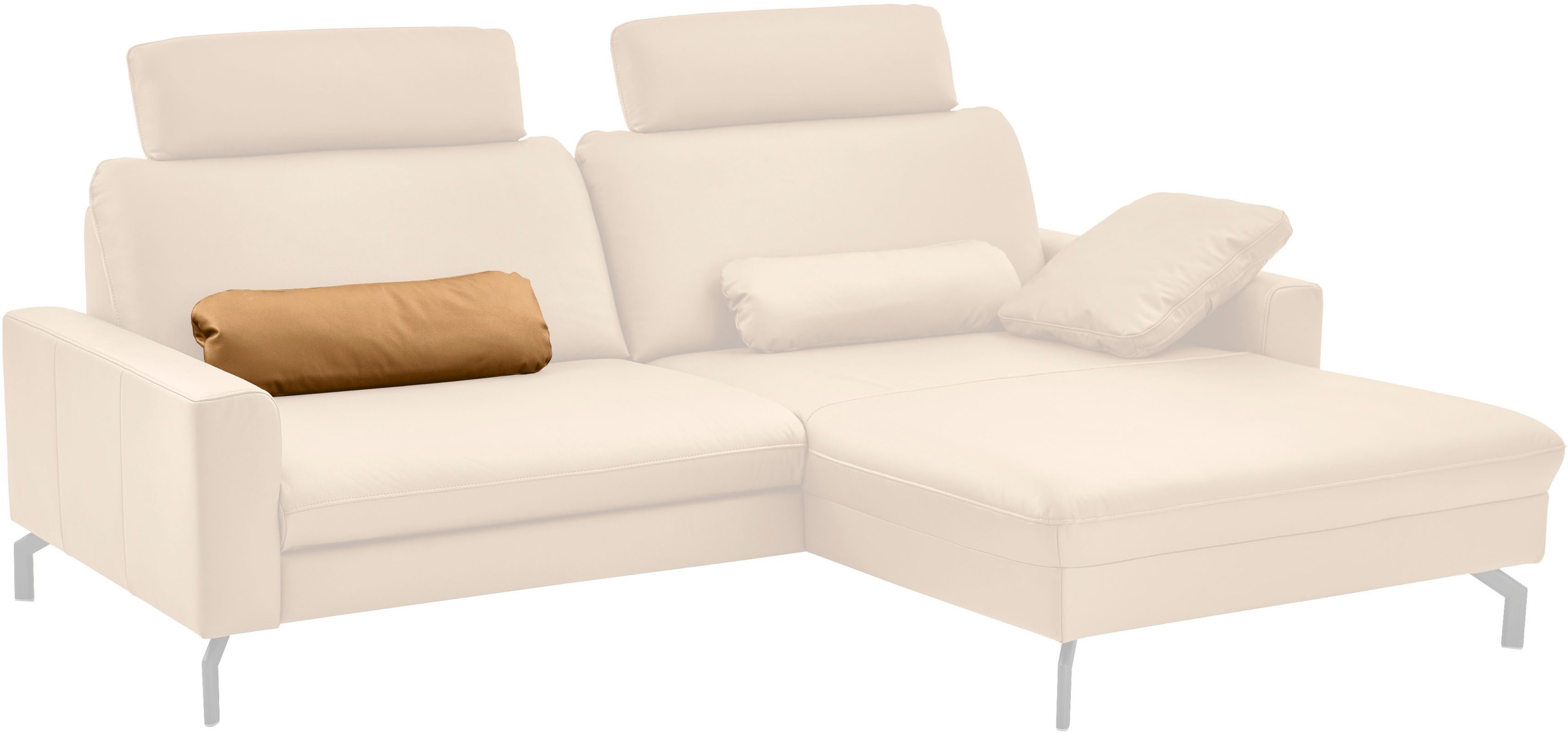 Die PlanBar Dekokissen »PN-EM20028 Nierenkissen« Hochwertiges Glattleder