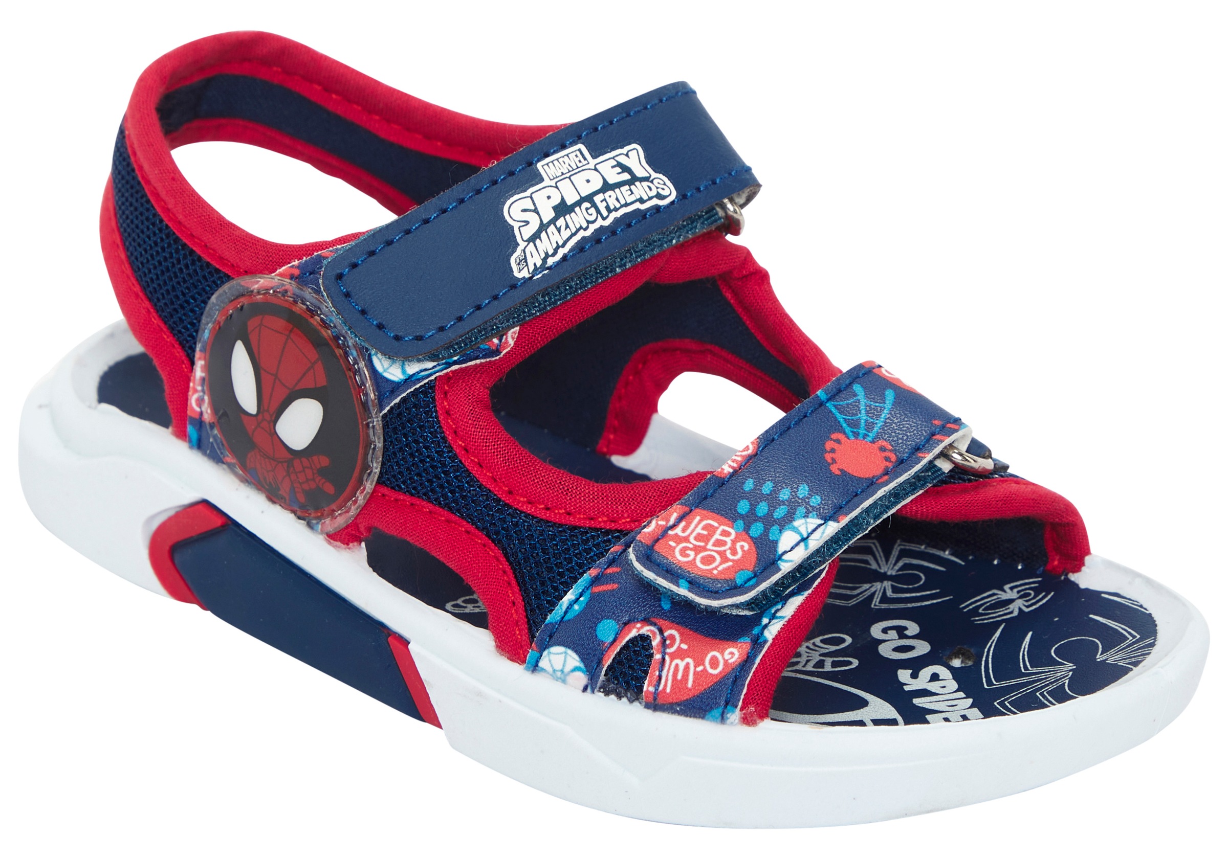 Disney Spiderman Sandal Navy Size 23