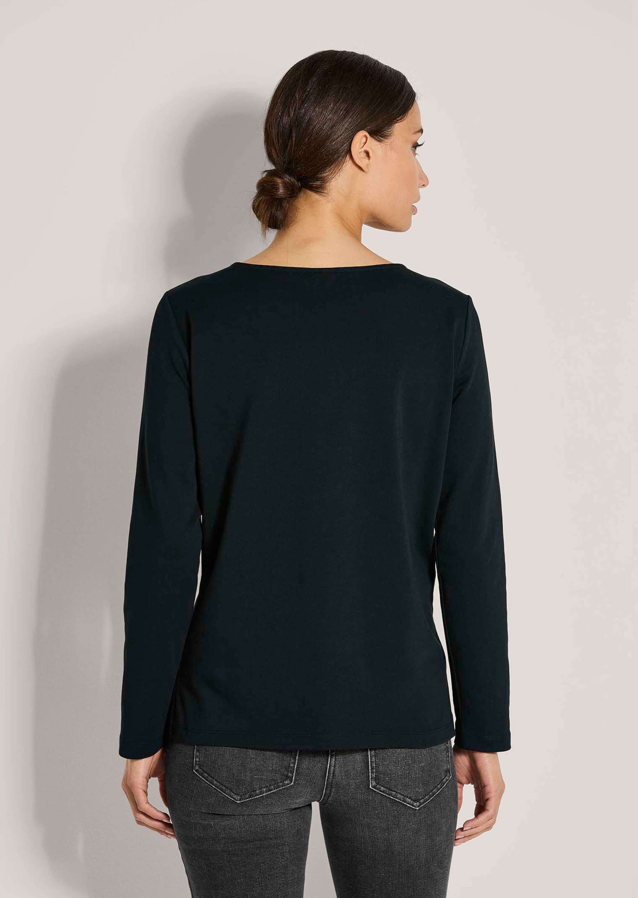 MADELEINE Langarmshirt »Sweatshirt Glamouröser Pullover, Strassakzente«