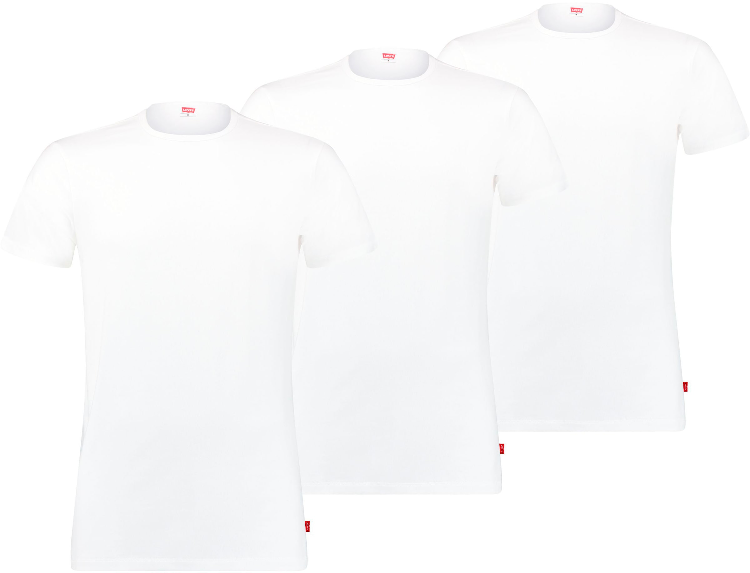 Levis  T-Shirt SOLID CREW ECOM Pack de 3 günstig online kaufen