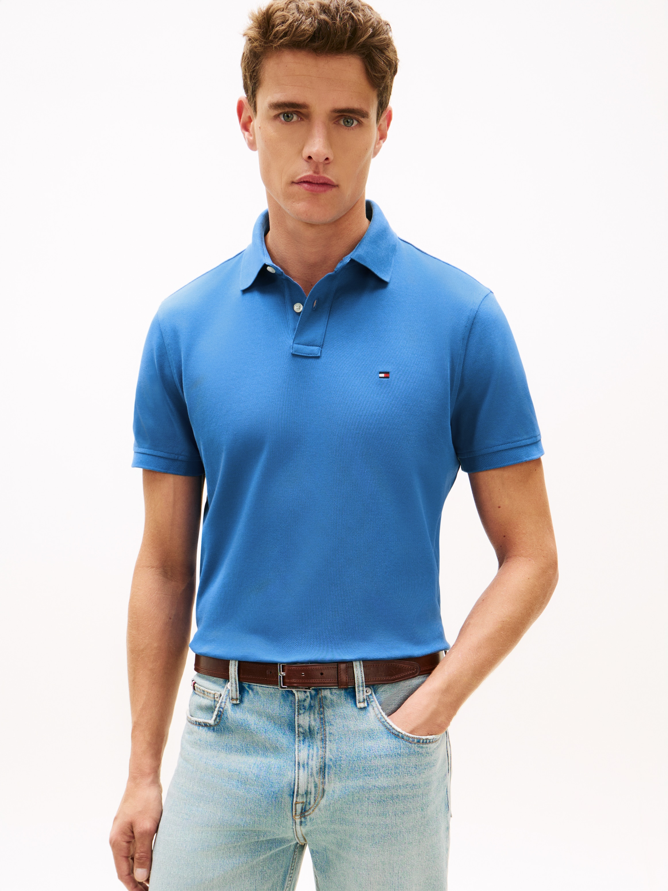 Tommy Hilfiger Poloshirt "1985 REGULAR POLO" aus Piqué günstig online kaufen