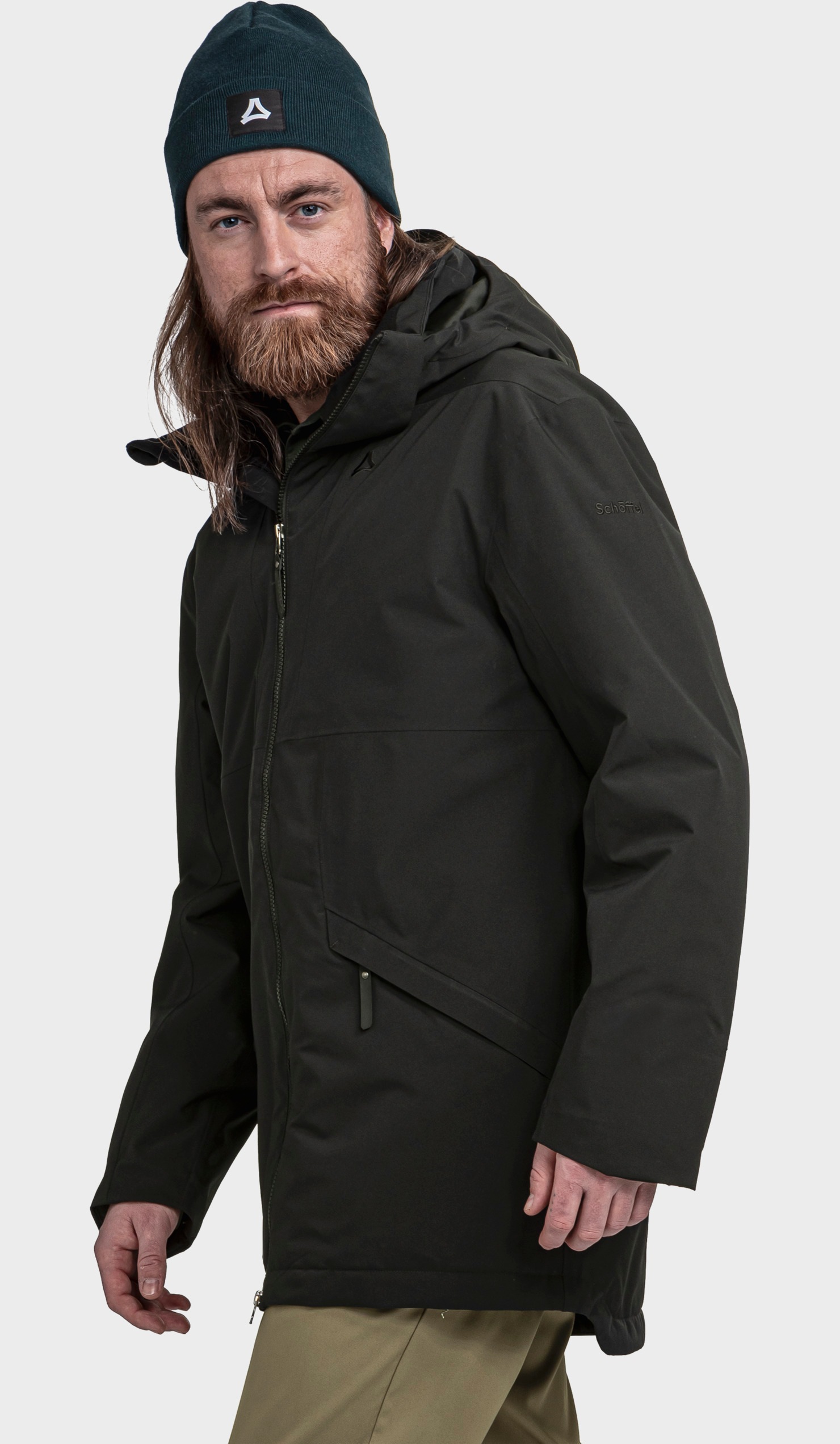 Schöffel Langjacke »Urban Ins Parka Style Malkay MNS« mit Kapuze