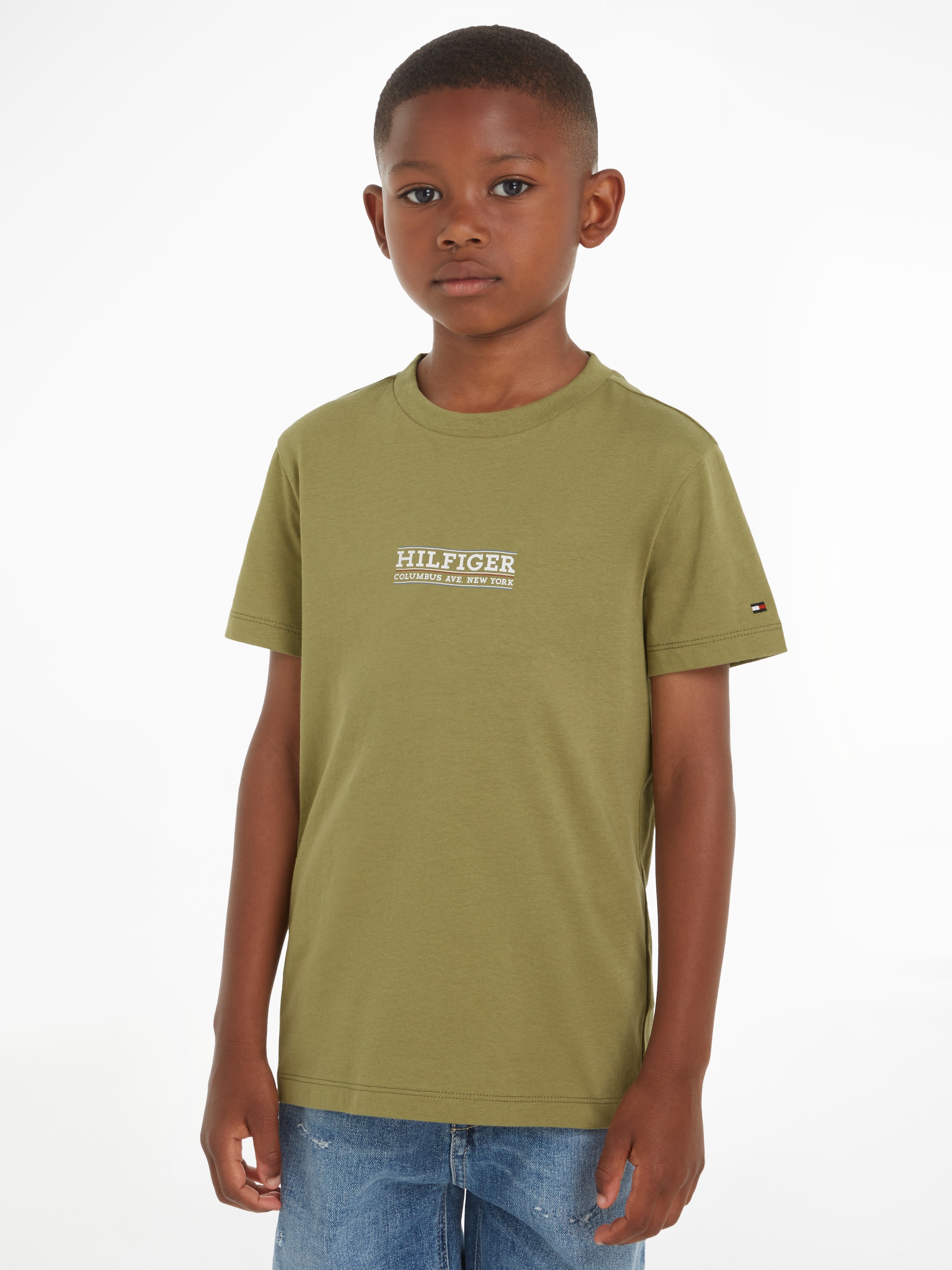 Tommy Hilfiger T-Shirt »HILFIGER TEE S/S«, Kinder bis 16 Jahre ▷ für | BAUR