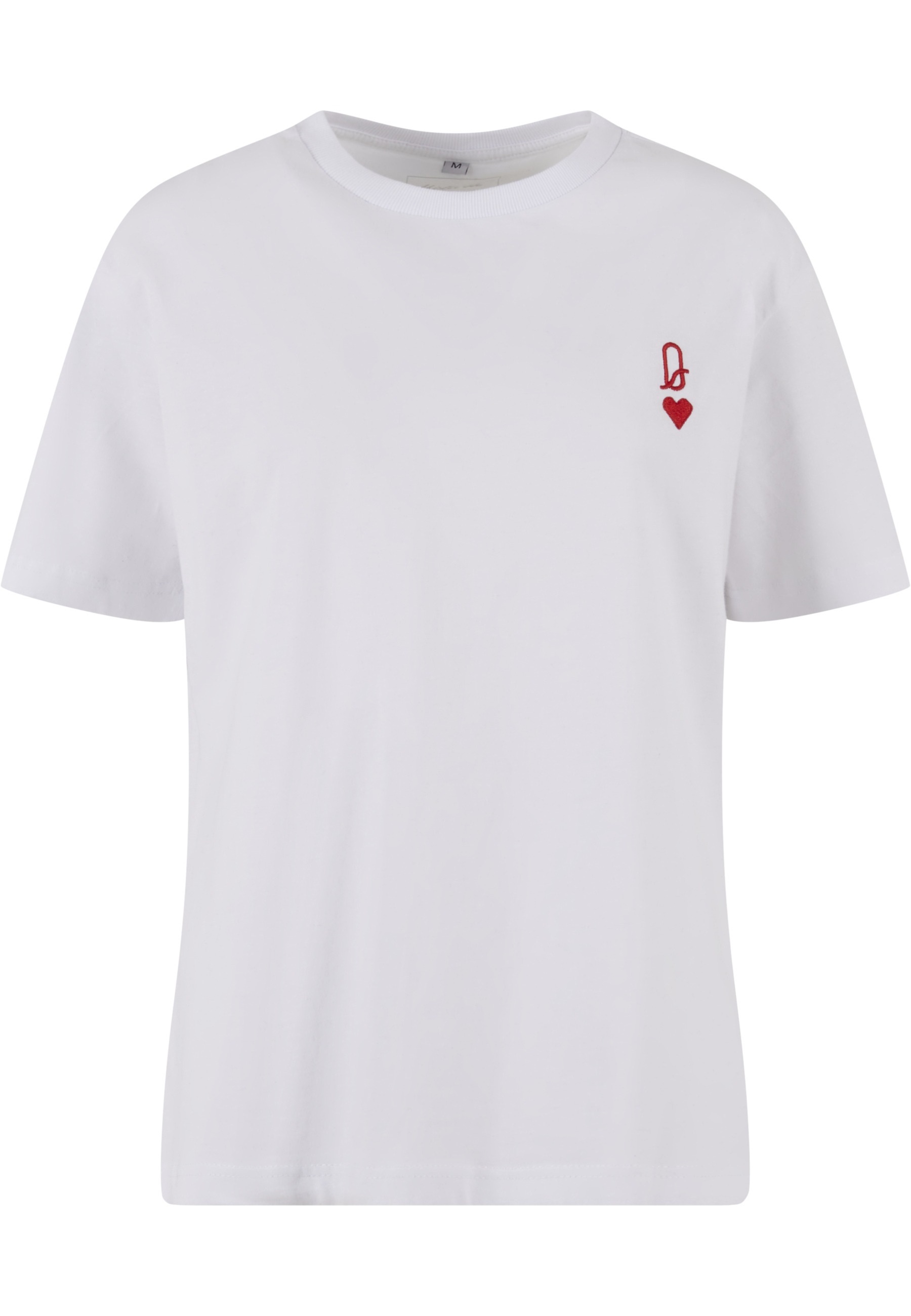 Miss Tee T-Shirt "Miss Tee Queen Card EMB Tee" 1 Stk. günstig online kaufen