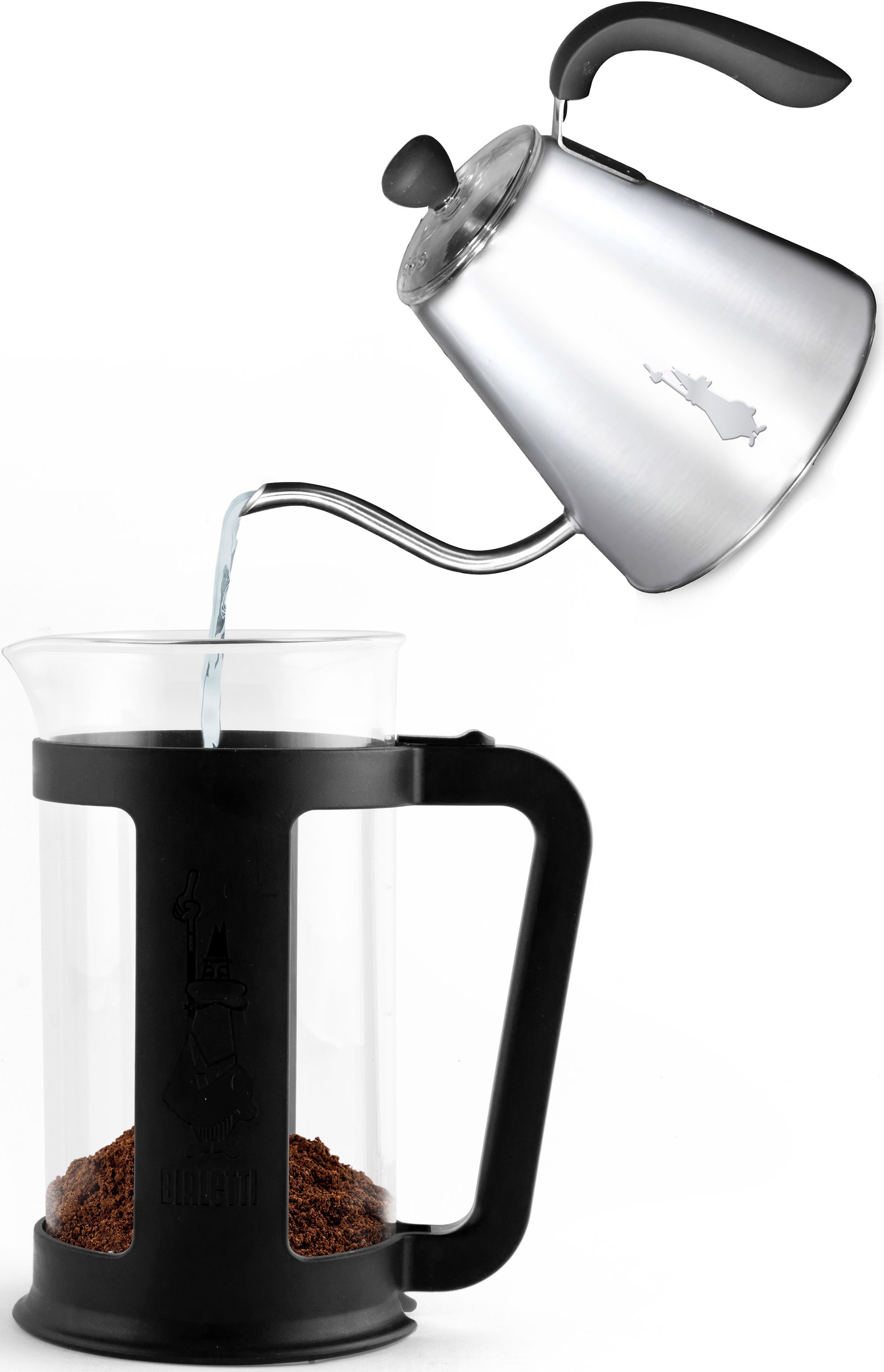 hitzebeständiges BAUR »Smart«, Kaffeebereiter l 1 Kaffeekanne, BIALETTI kaufen | Borosilikatglas