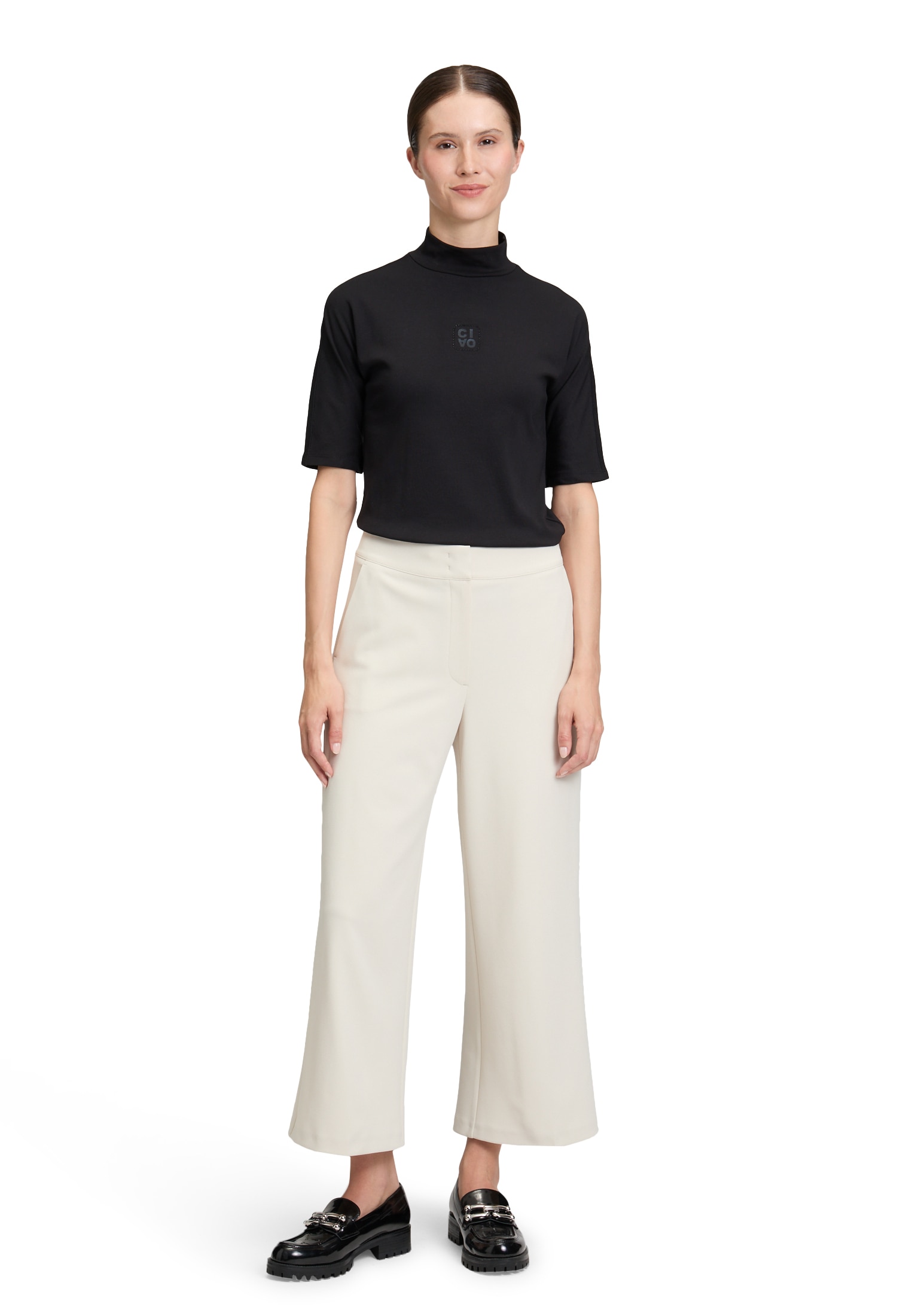 Betty Barclay Kurzarmshirt »Betty Barclay Damen Rollkragenshirt mit Stehkragen«, (1 tlg.)