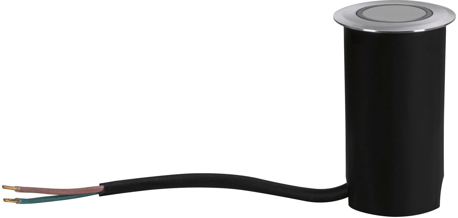 Paulmann LED Einbauleuchte »Outdoor 230V Boden IP67 3000K 2W deko round« 1 Stk. Warmweiß rund