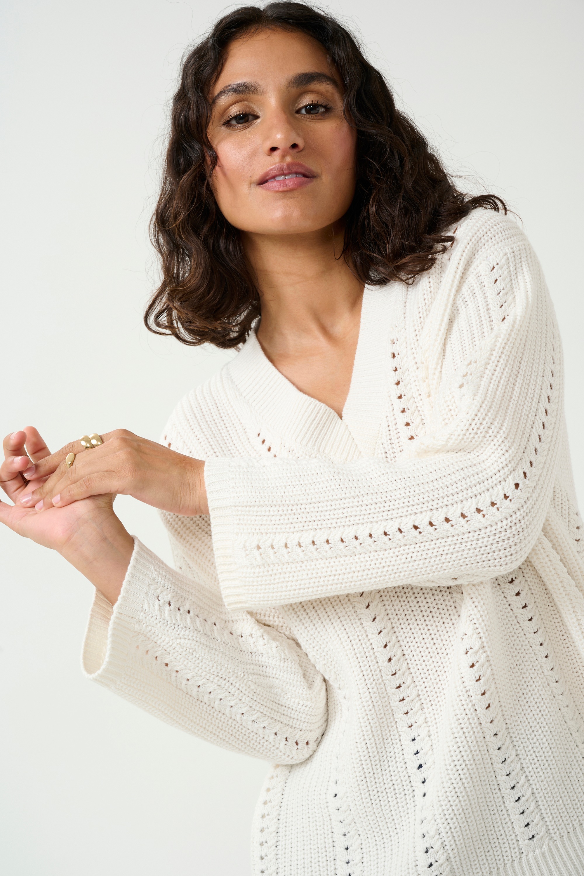 KAFFE Strickpullover »Damen Strickpullover KAlorri«