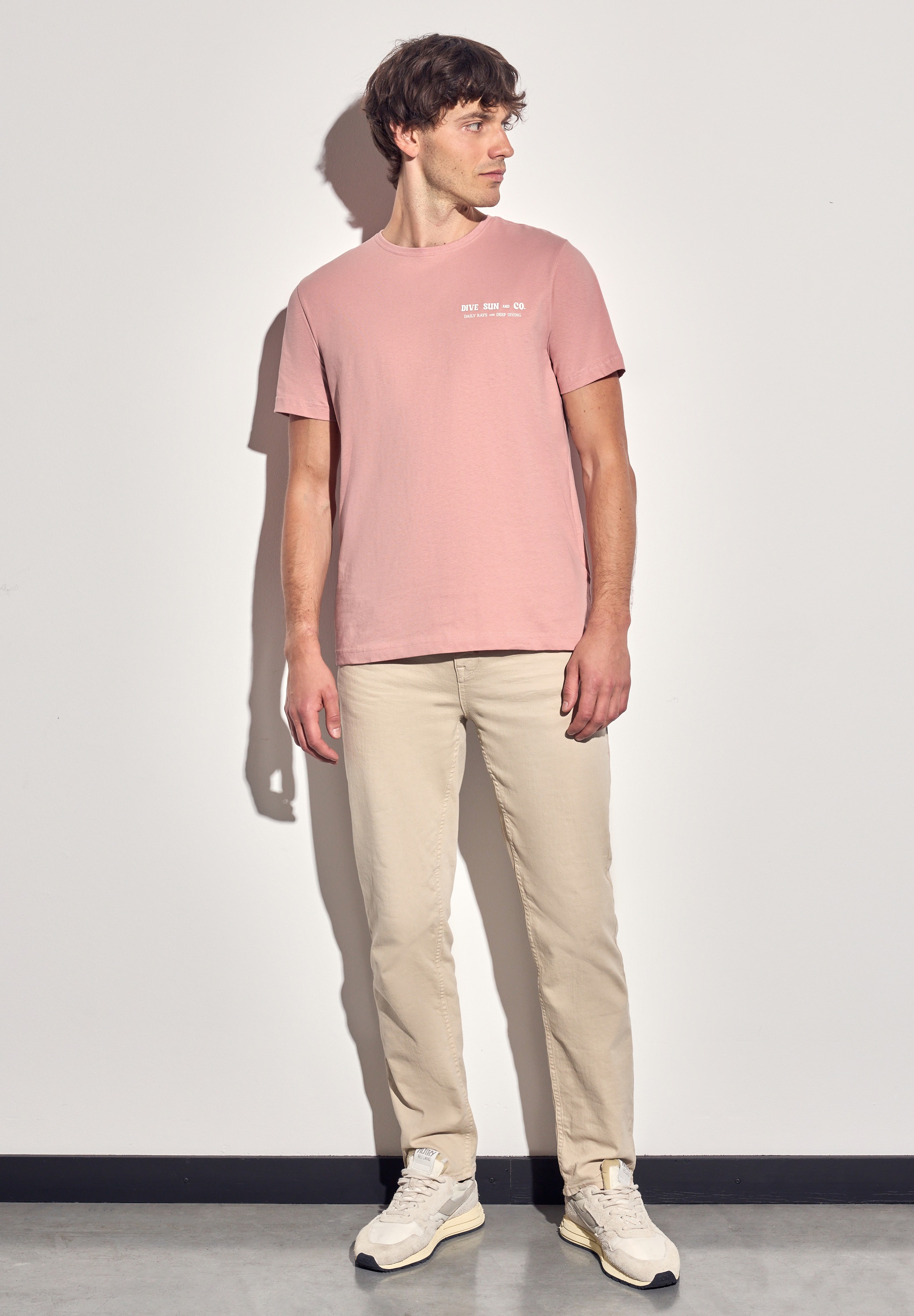 STREET ONE MEN T-Shirt, mit Rundhalsausschnitt