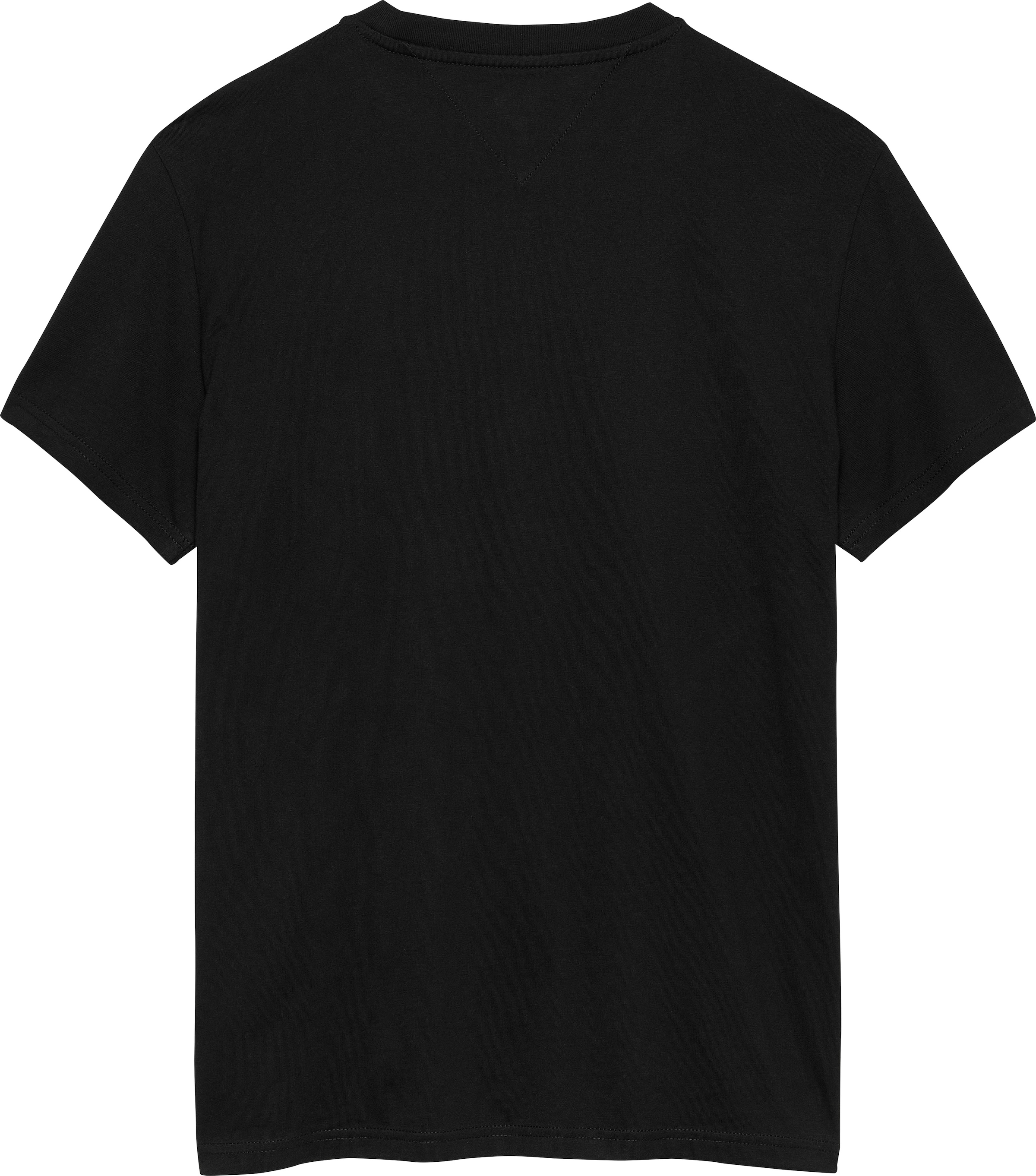 Tommy Jeans T-Shirt »TJM SLIM POP COLOR FLAG TEE EXT«, Mit Rundhalsausschnitt