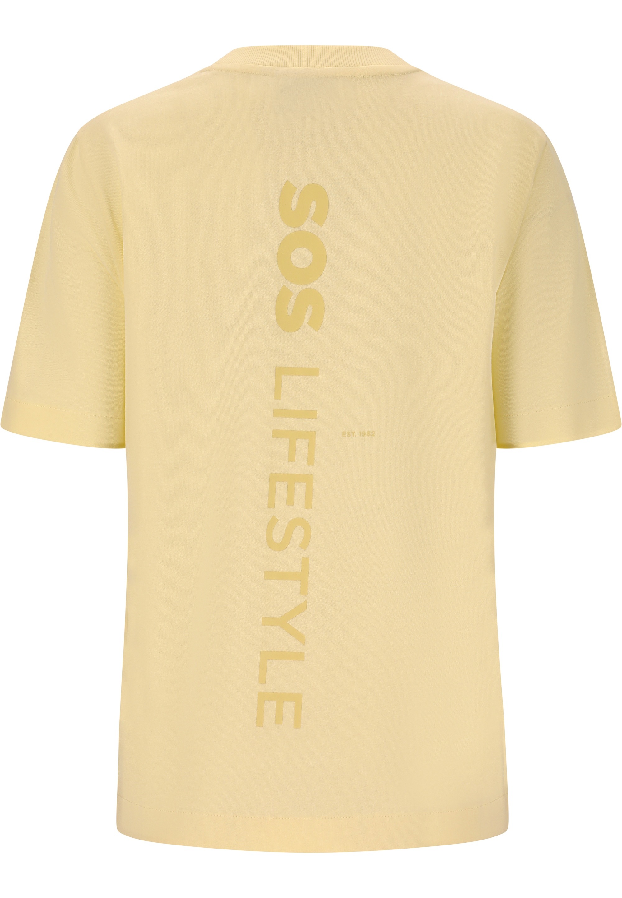 SOS T-Shirt »Semeru«, aus weicher Bio-Baumwolle