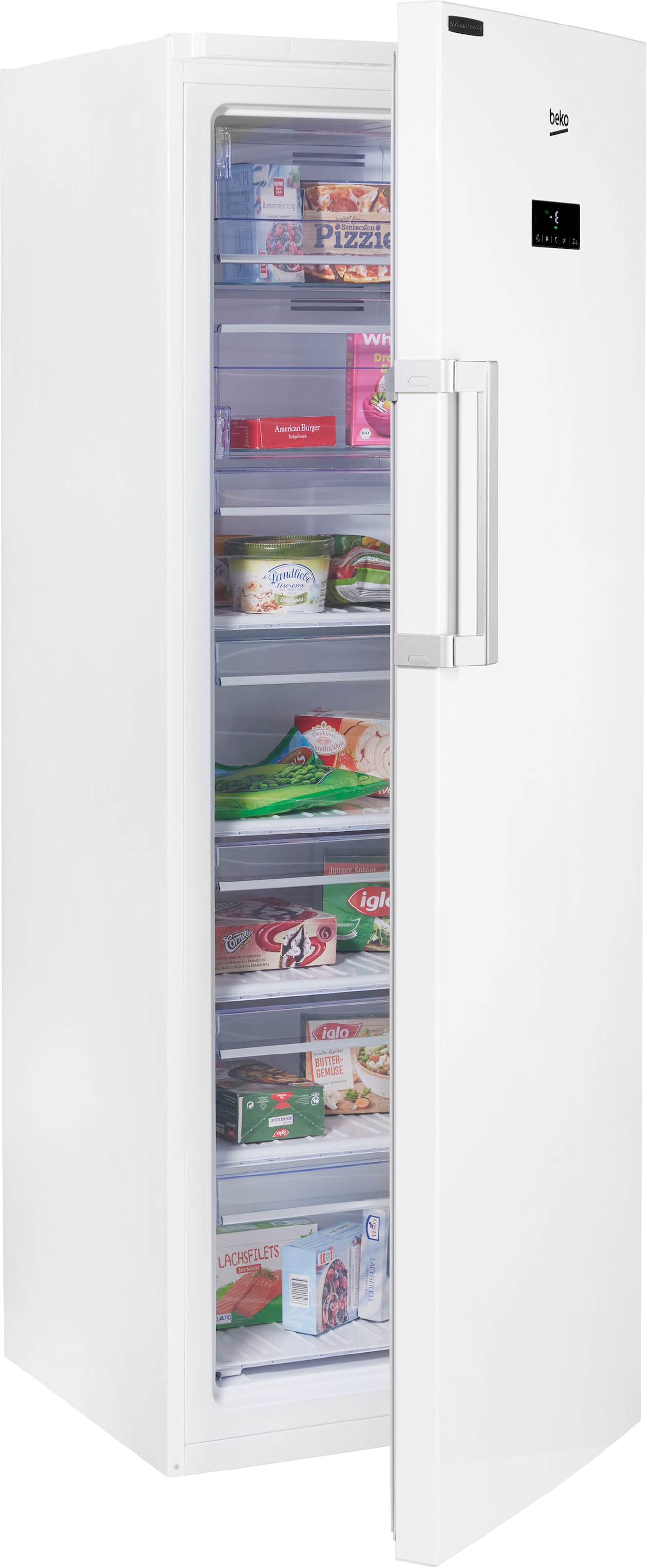 BEKO Gefrierschrank »RFNE290E43WN«, 171,4 cm hoch, 59,5 cm breit