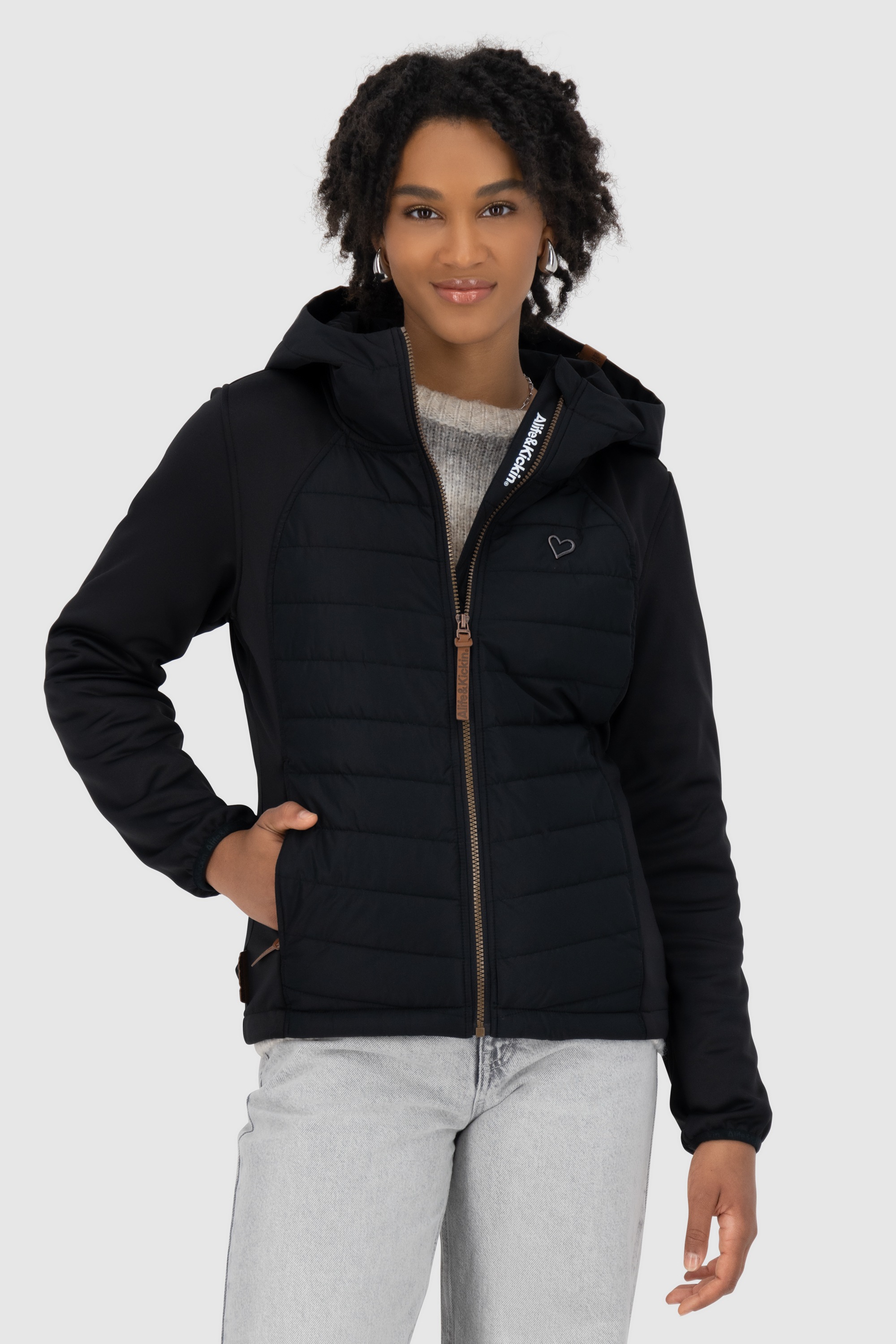 Alife & Kickin Sommerjacke "Damen SoleneAK A" Hybrid Übergangsjacke mit reg günstig online kaufen
