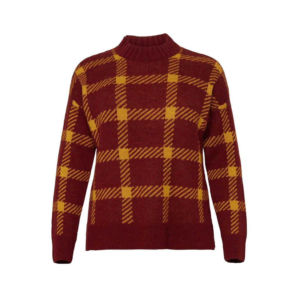 Sheego Stehkragenpullover »Pullover«