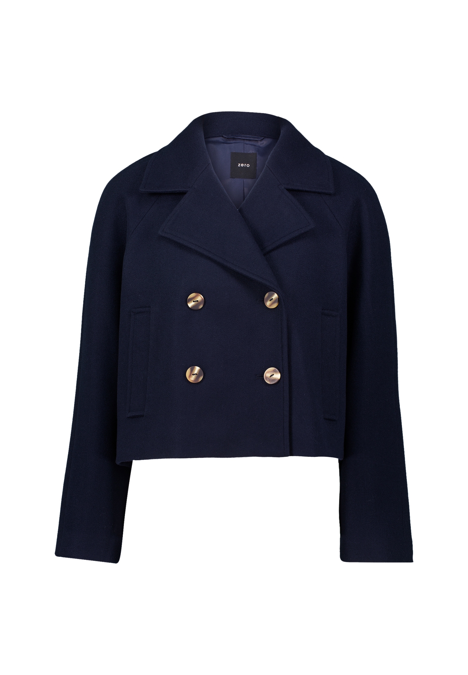 Zero Fieldjacket »zero Damen Jacke in Wolloptik«
