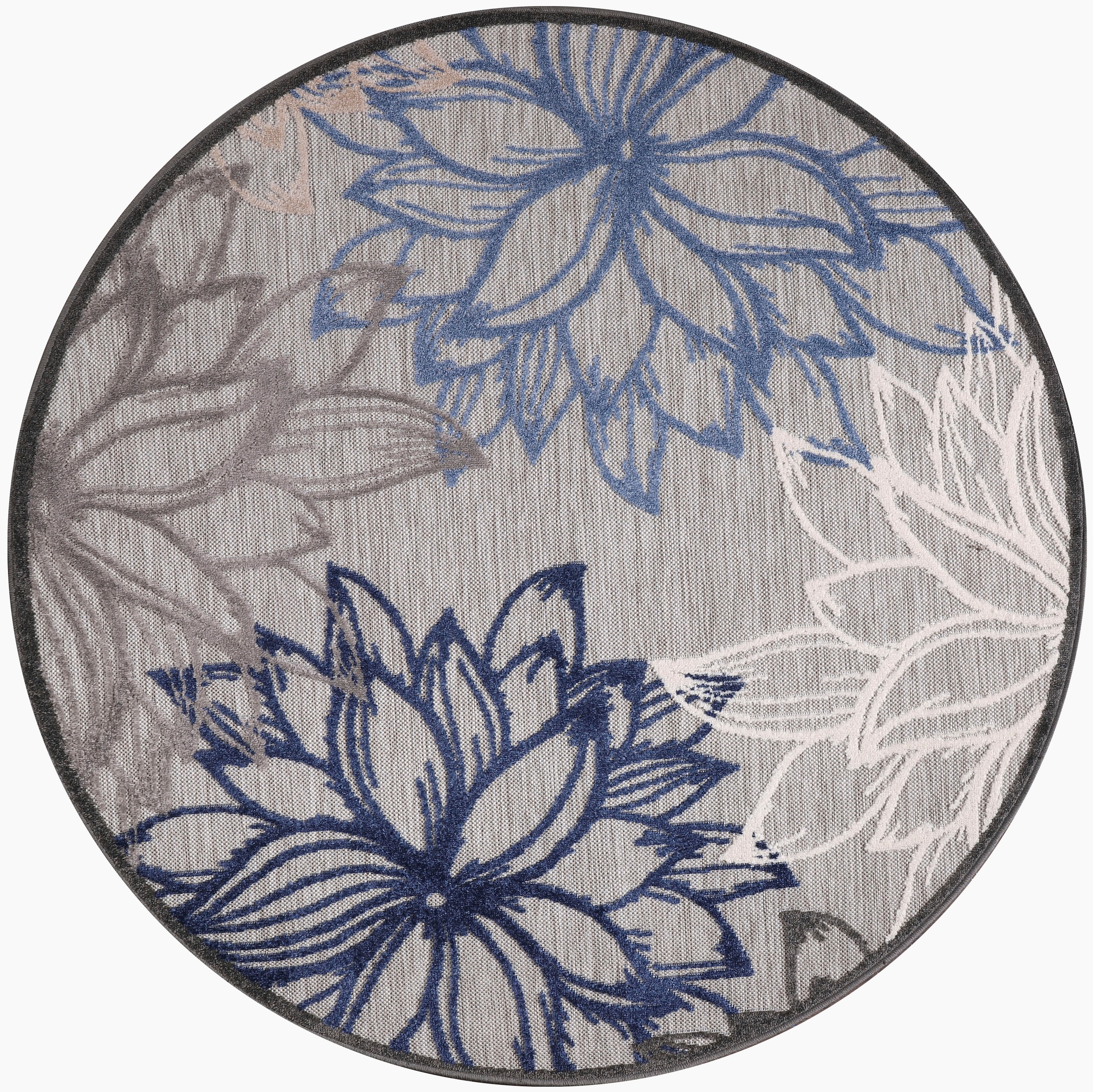 Sanat Teppich »Floral | BAUR Terasse Design, Balkon, Rechnung In- Outdoor auf geeignet, 2«, und rund, florales