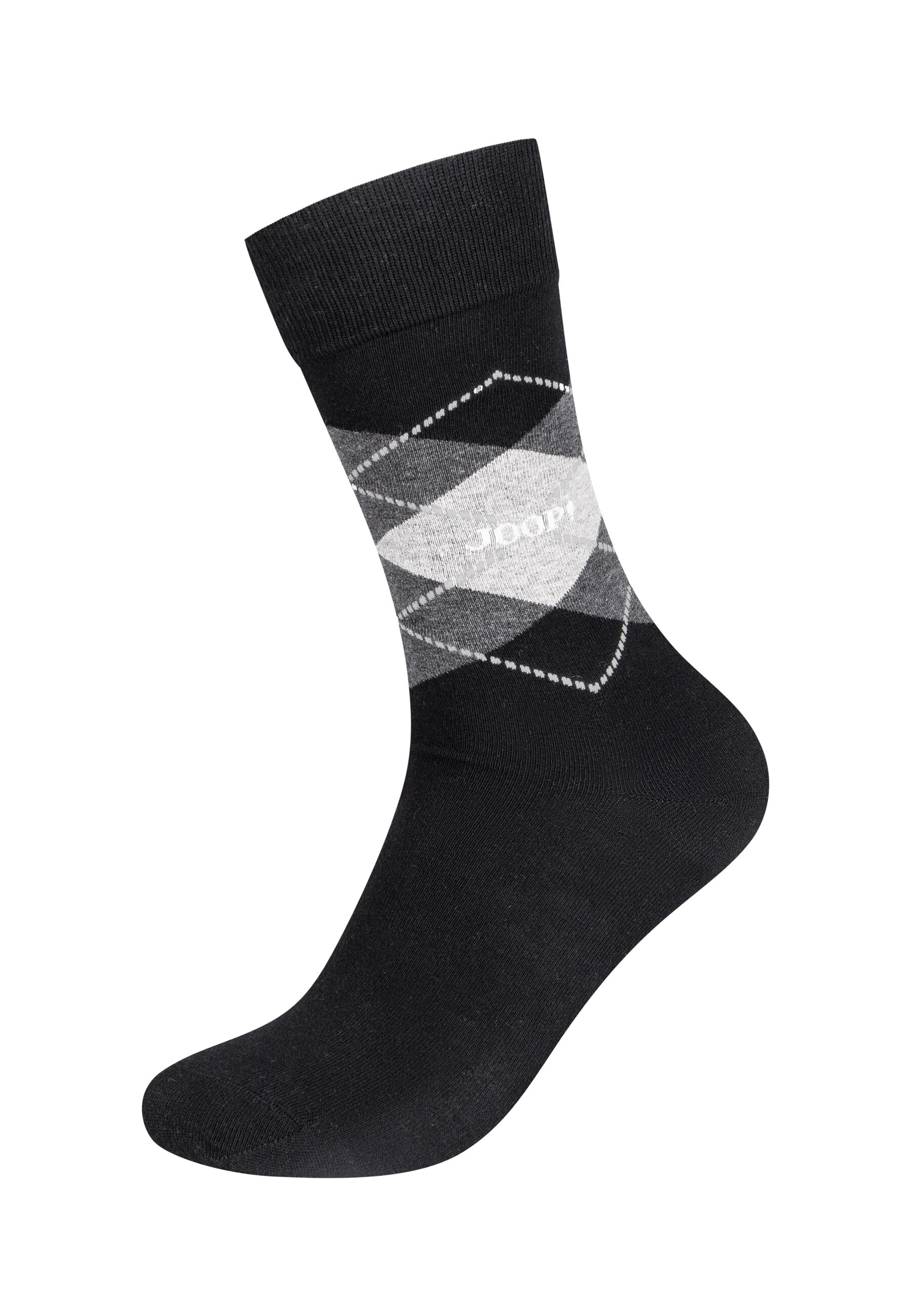 JOOP! Socken »Socken 4er Pack«, 4er Pack Elegante Geschenkbox, Aus OCS-zertifizierter Baumwolle gefertigt