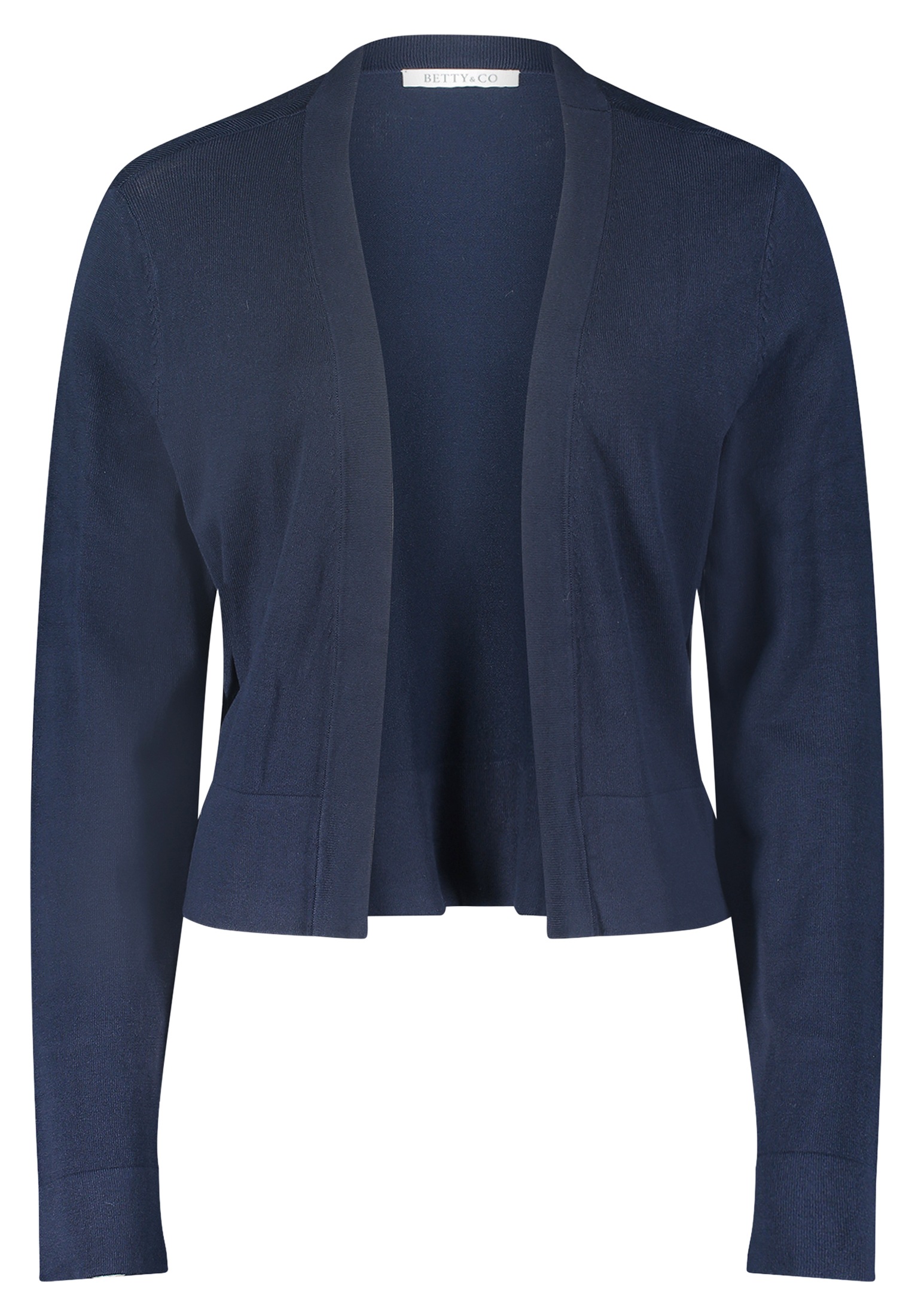 Betty&Co Strickjacke »Betty & Co Strick-Cardigan ohne Verschluss«, Blende