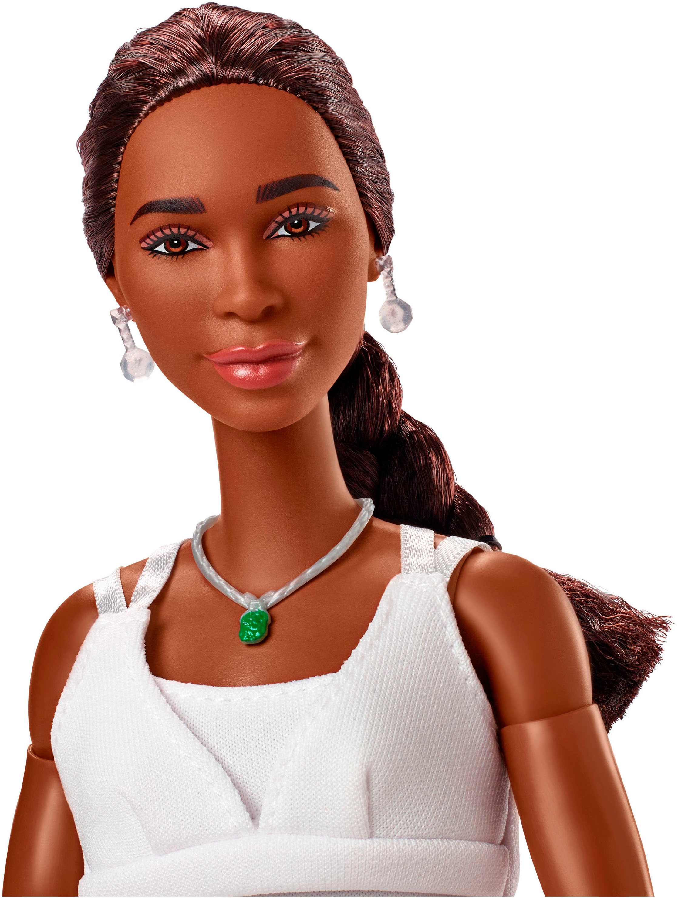 Barbie Anziehpuppe »Barbie Inspiring Women Series, Venus Williams«, mit charakteristischer Tennis-Uniform und Schläger