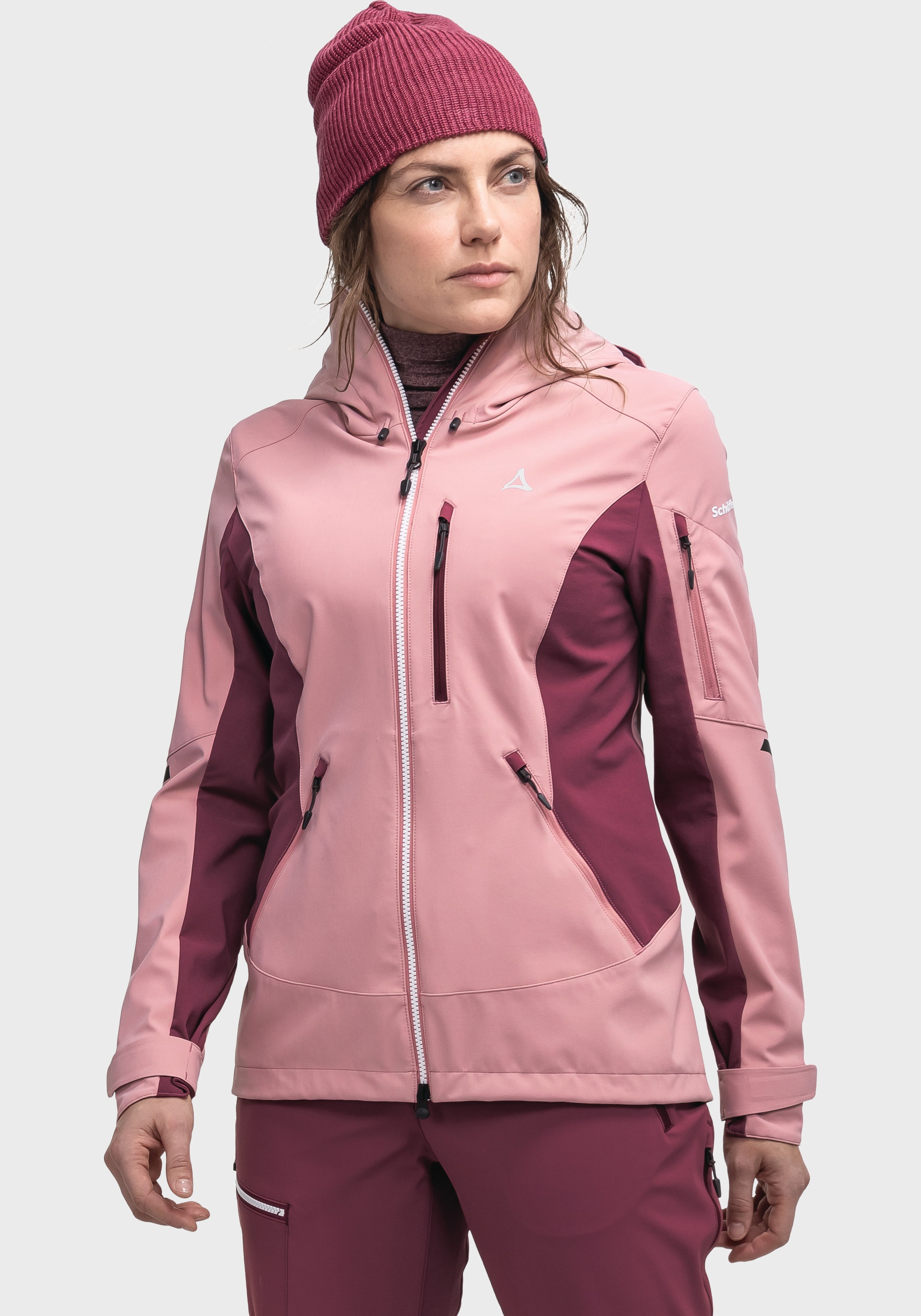Schöffel Outdoorjacke »Softshell Jacket Matrei L«, mit Kapuze