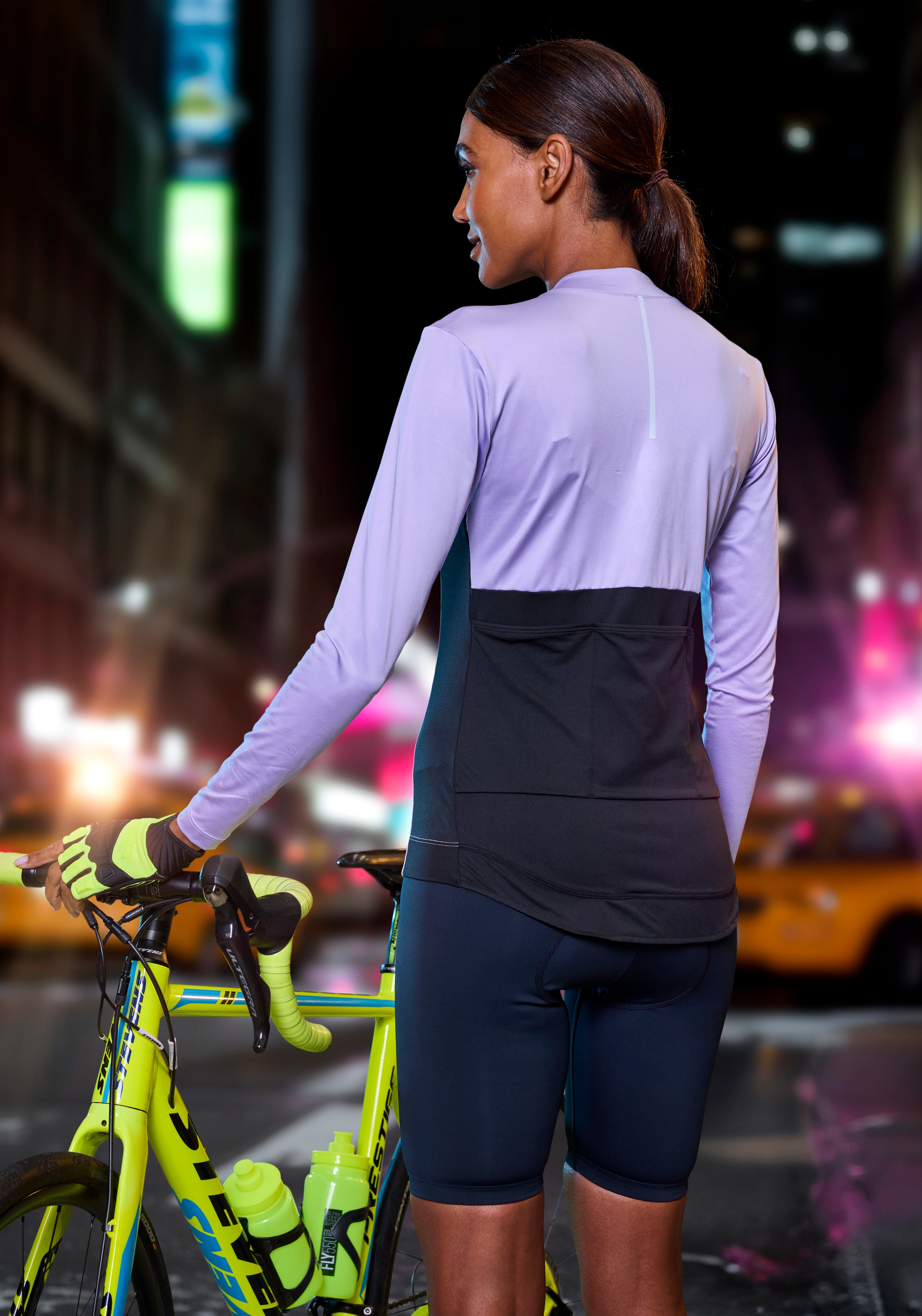 Vivance active Funktionsshirt »- Fahrradshirt«, mit reflektierenden Details, Radsport