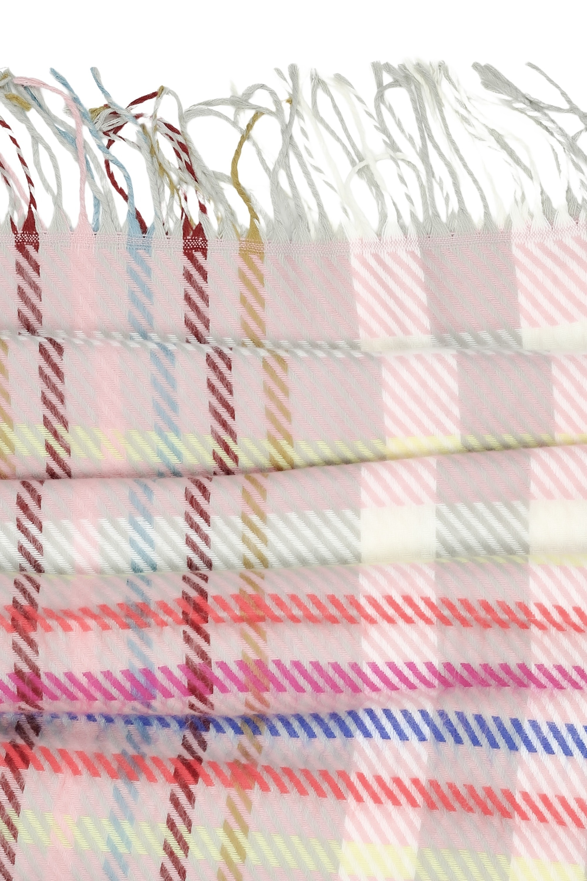 COLLEZIONE ALESSANDRO Wollschal »Bright«, moderner Karoschal, Made in Italy