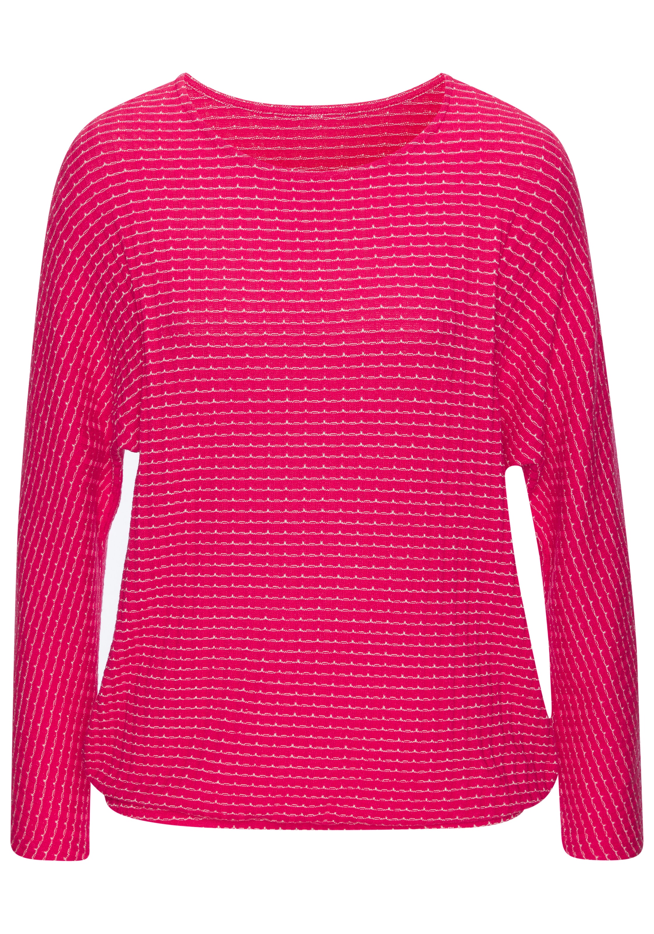 Vivance Langarmshirt "aus strukturierter Strickqualität", aus strukturierte günstig online kaufen