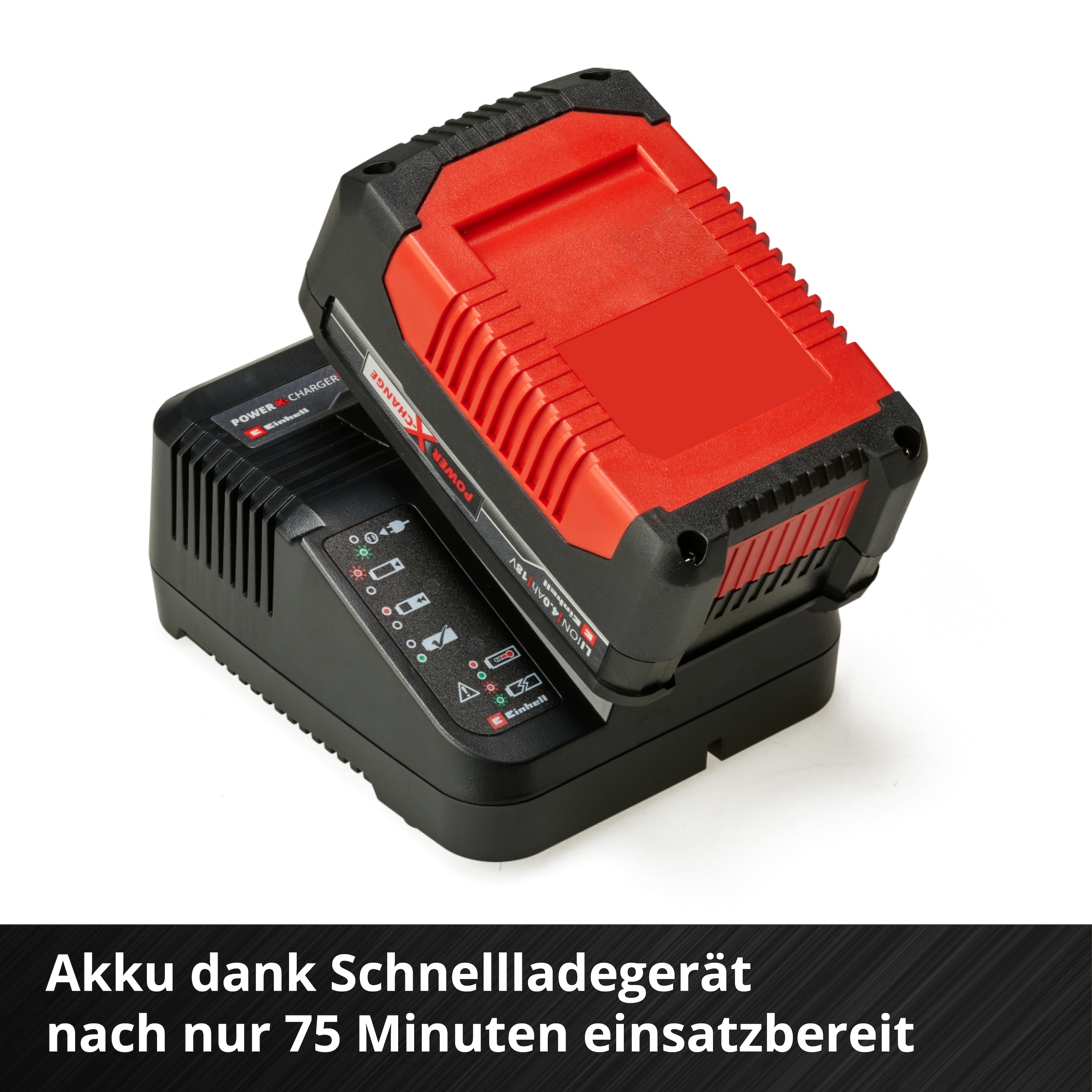Einhell Akku Starter-Set »»PXC-Starter-Kit Multipack««, 3 x 18V, 4Ah, inkl. Schnellladegerät