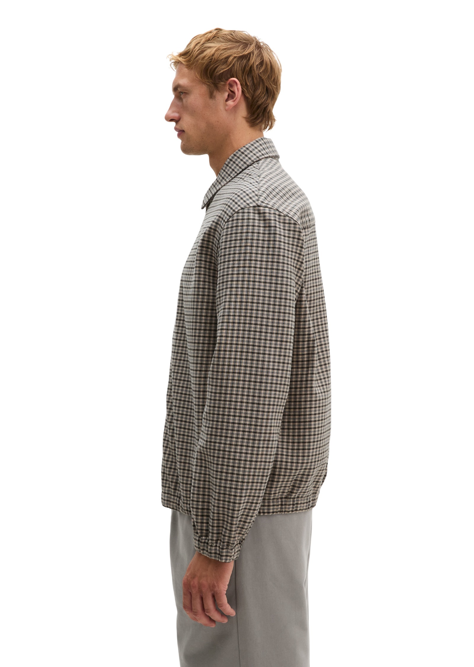 Marc O'Polo Kurzjacke »aus doppellagigem Bio-Baumwoll-Twill« ohne Kapuze