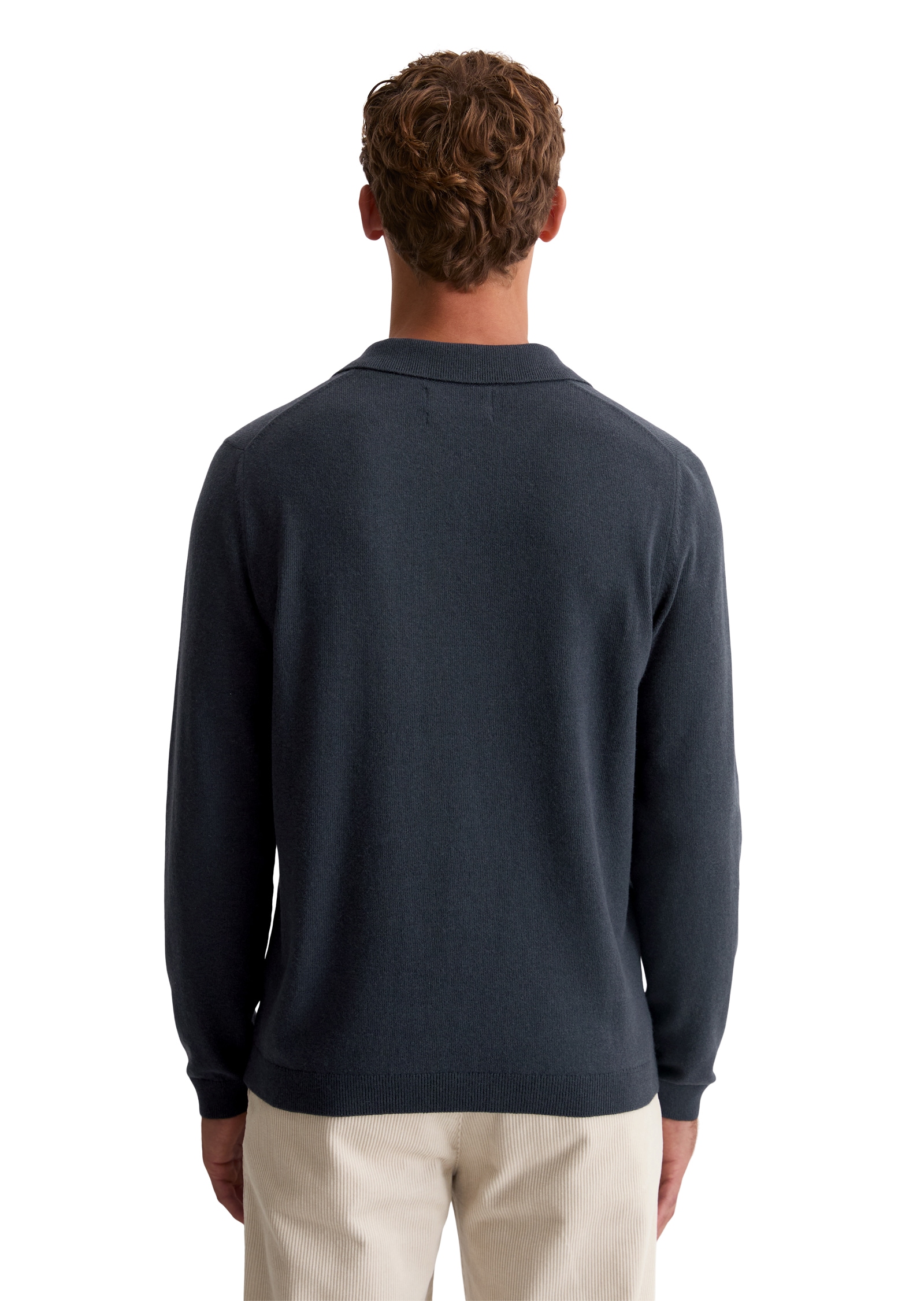 Marc O'Polo Strickpullover, Polokragen, Regular fit, weiche Wollmischung