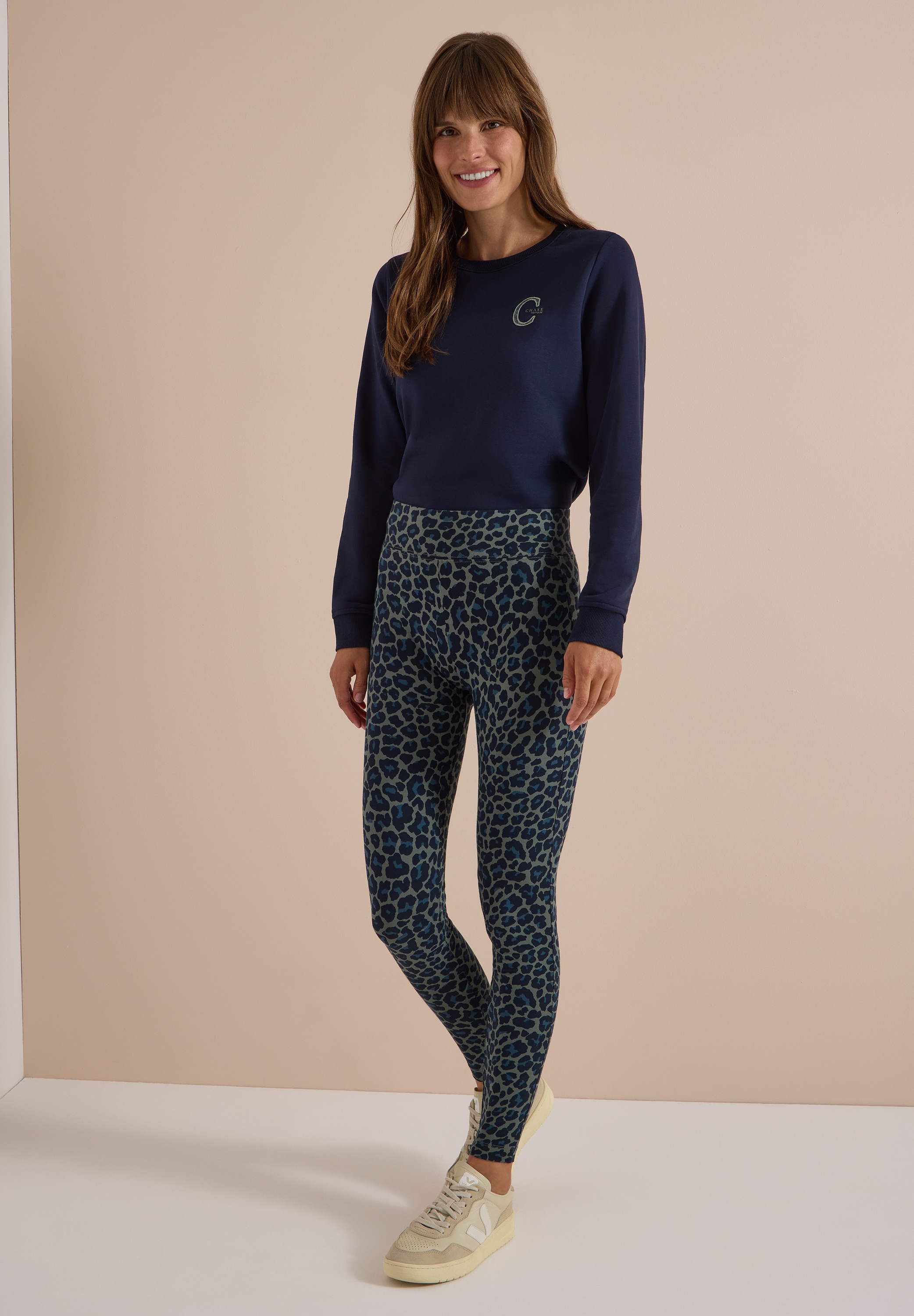 Cecil Leggings  mit Leo-Muster