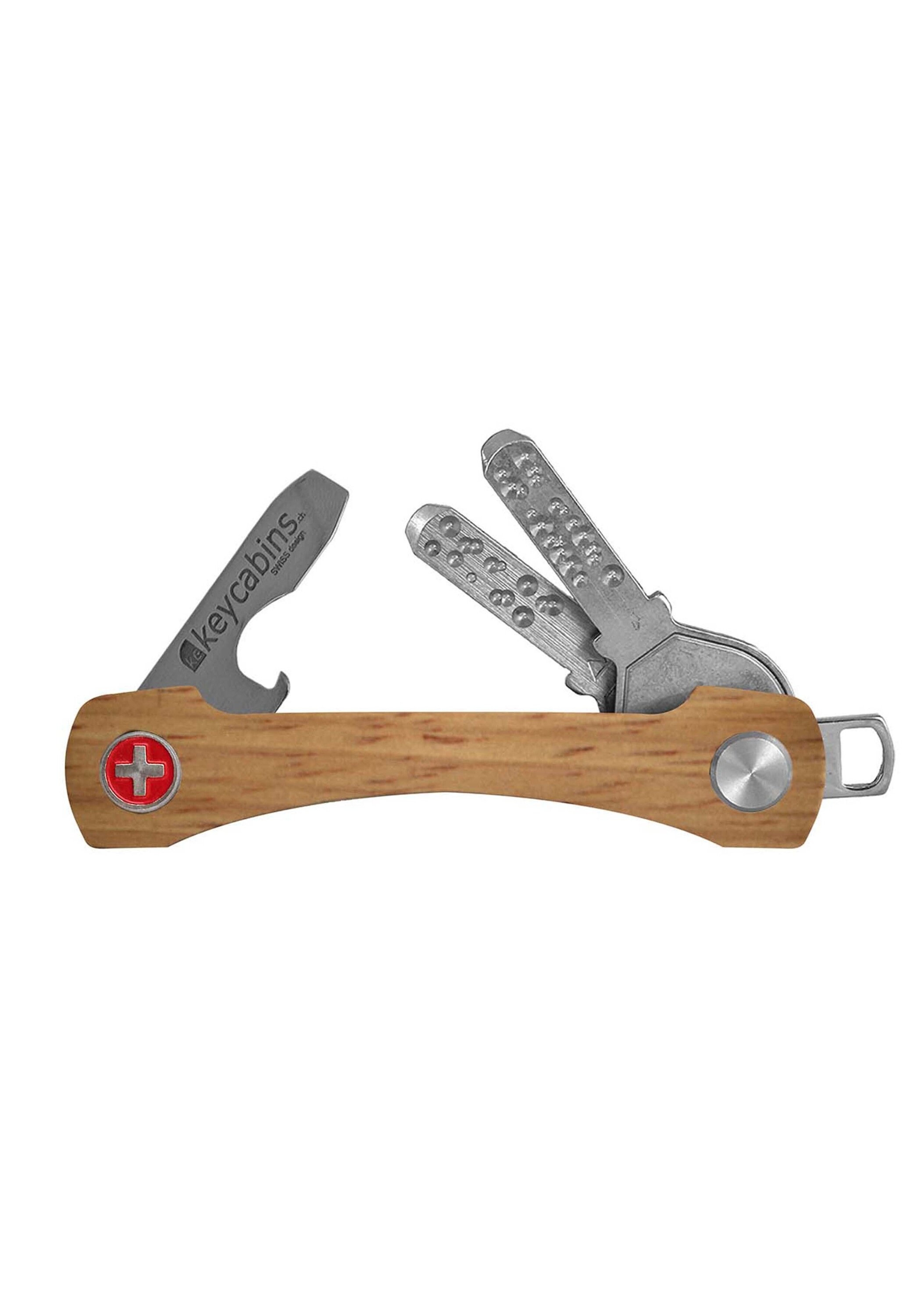 Schlüsselanhänger »Wood S2«, SWISS made