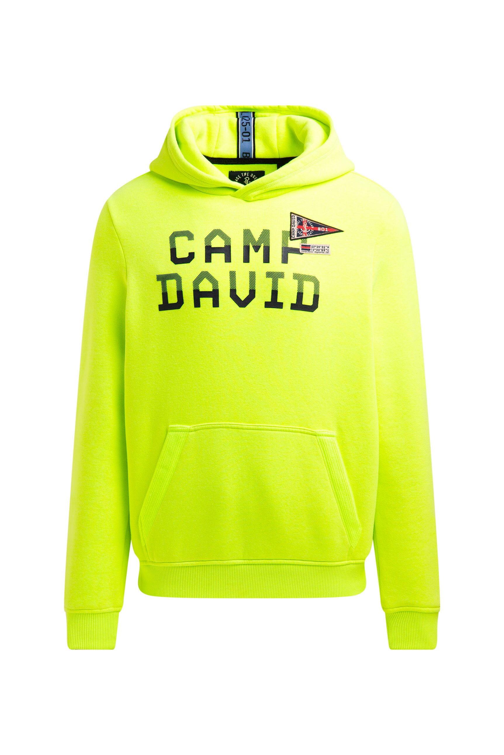 CAMP DAVID Kapuzensweatshirt, mit Rippbündchen günstig online kaufen