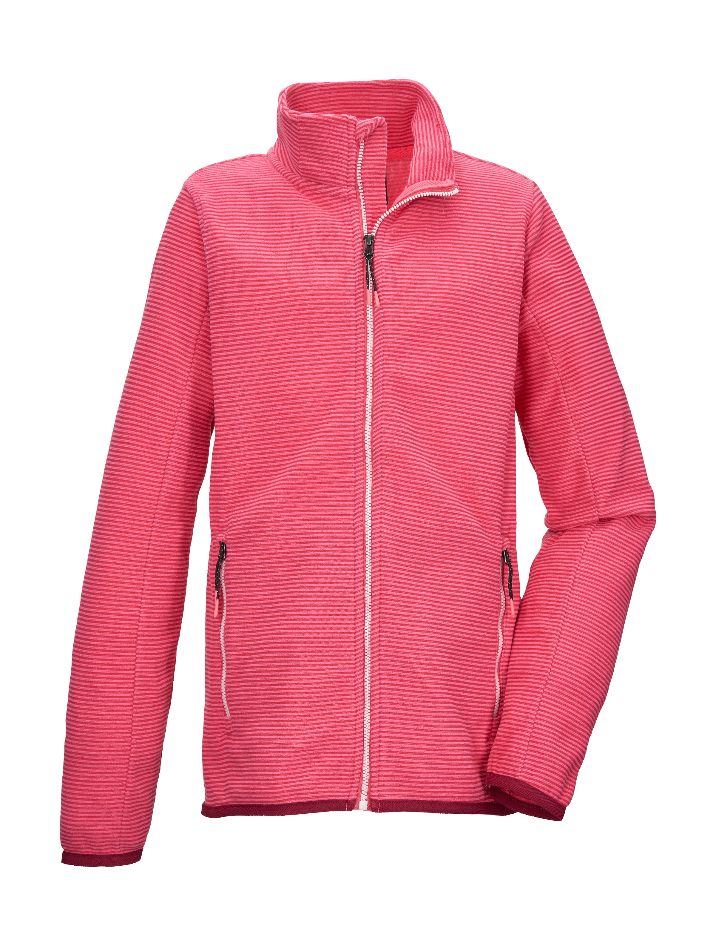 Killtec Fleecejacke "KOS 161 GRLS FLC JCKT" Leichte Fleecejacke mit hohem Kragen und sportlichem Design