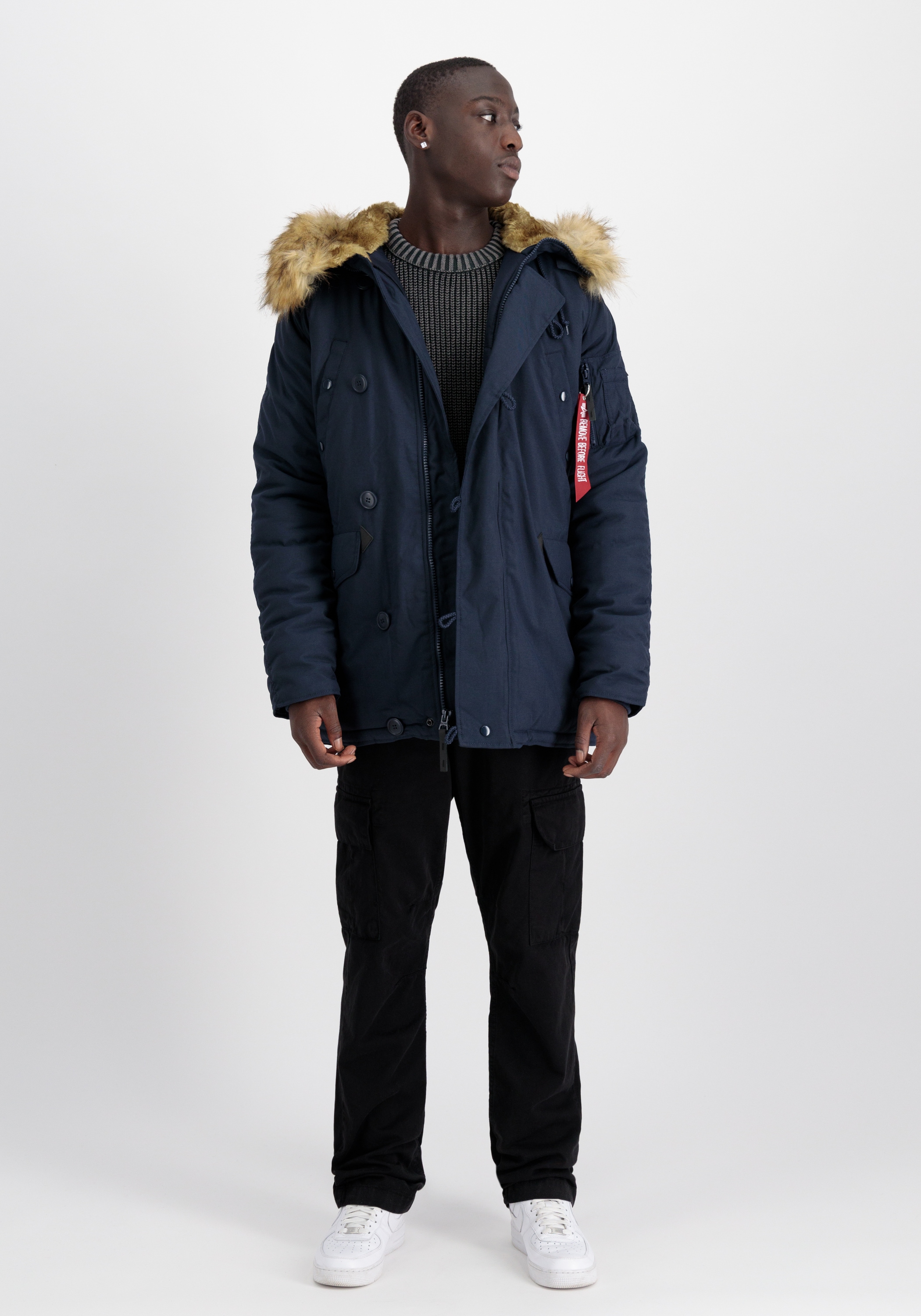 Alpha Industries Winterjacke »ALPHA INDUSTRIES Men - Cold Weather Jackets Explorer w/o Patches«