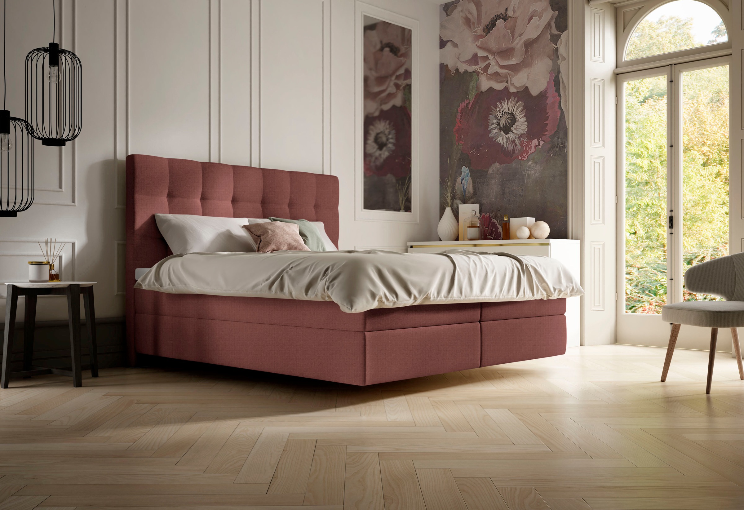 Schlaraffia Boxspringbett »Aida«, mit GELTEX® Next Topper und 7-Zonen-Tonnentaschen-Federkernmatratze