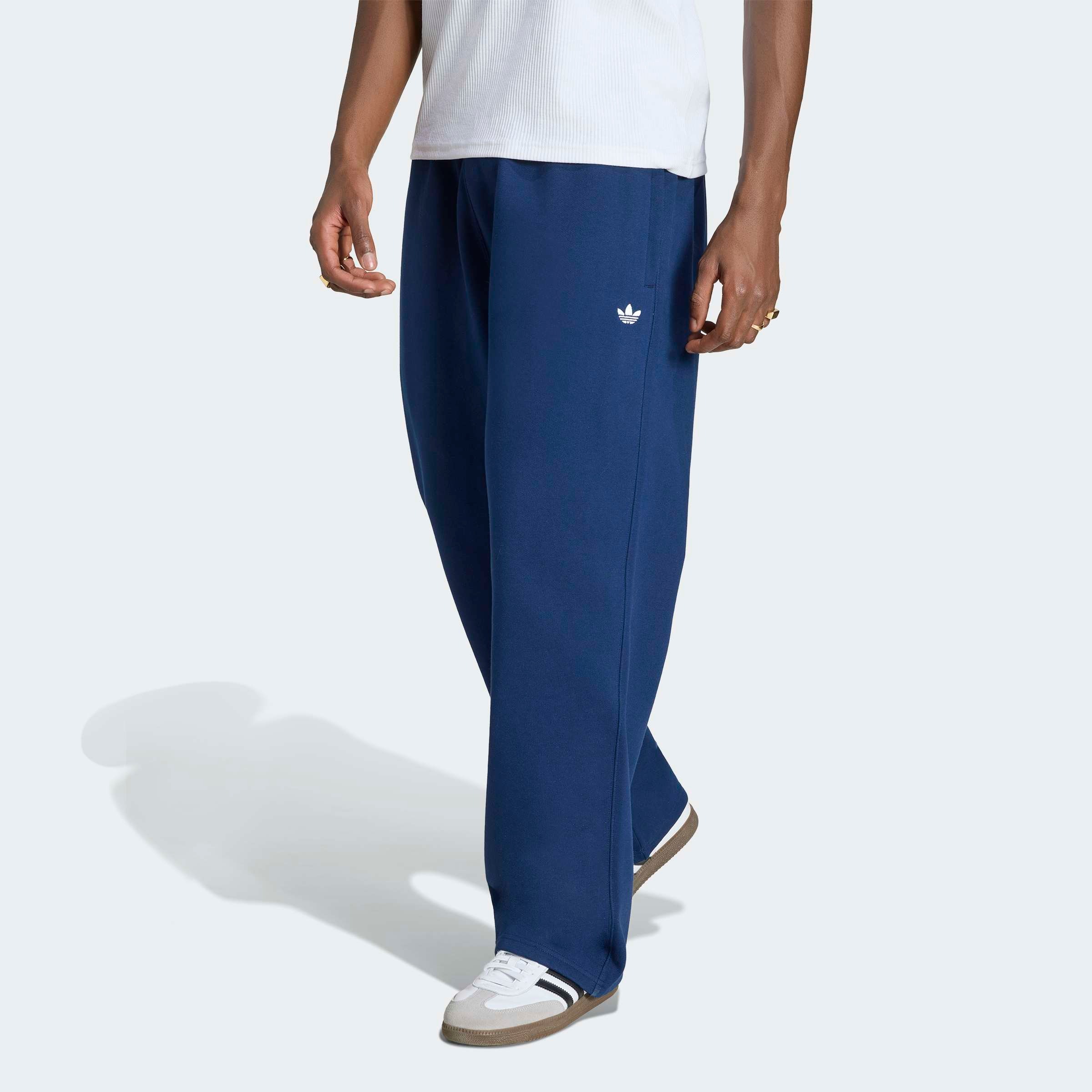 adidas Originals Sporthose "TREFOIL ESSENTIALS, OFFENER SAUM" für Erwachsene, ohne Verschluss, aus Baumwolle, normal-weite Passform