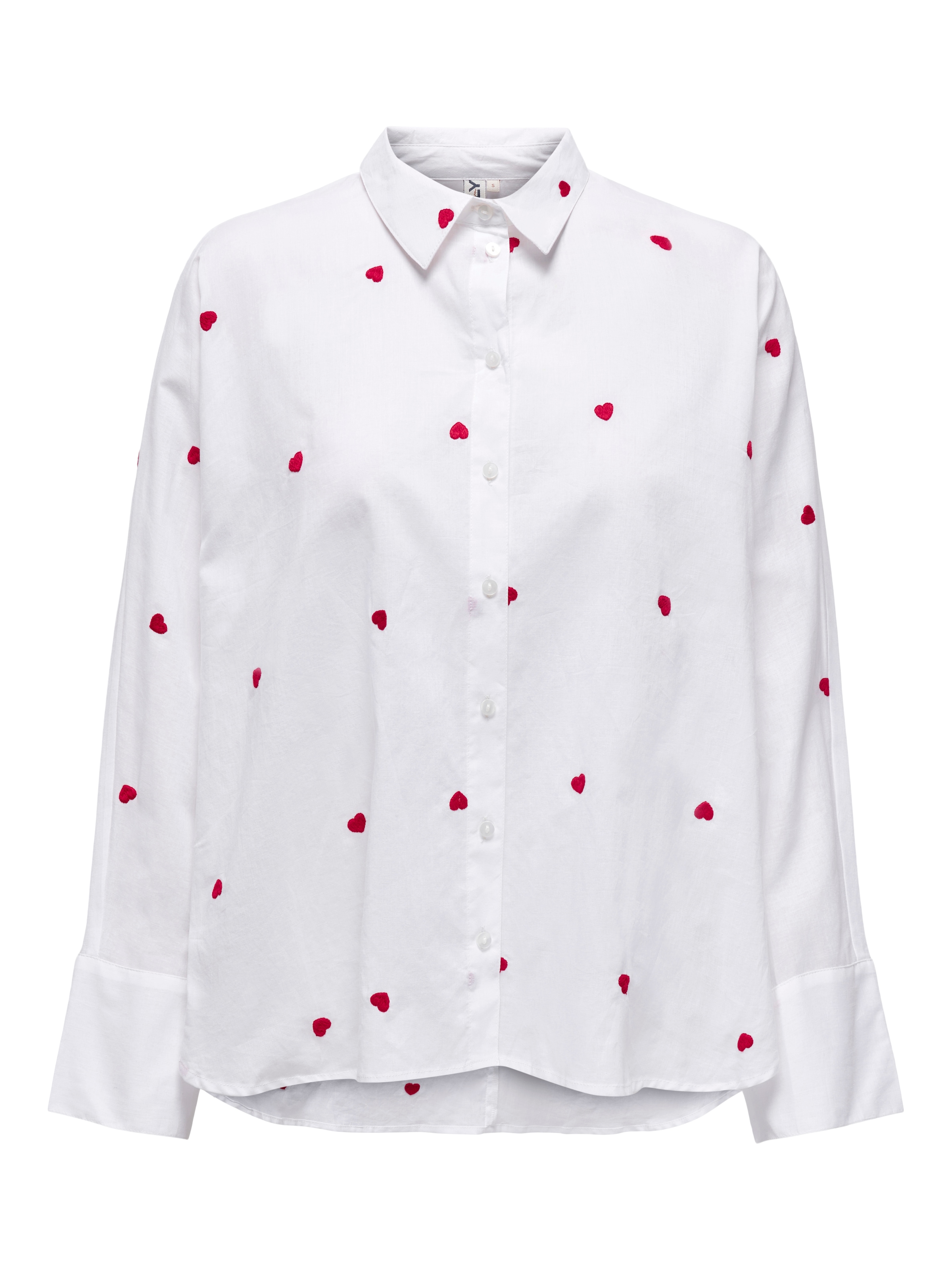 ONLY Hemdbluse »ONLNEW LINA GRACE LS EMB SHIRT NOOS WVN«