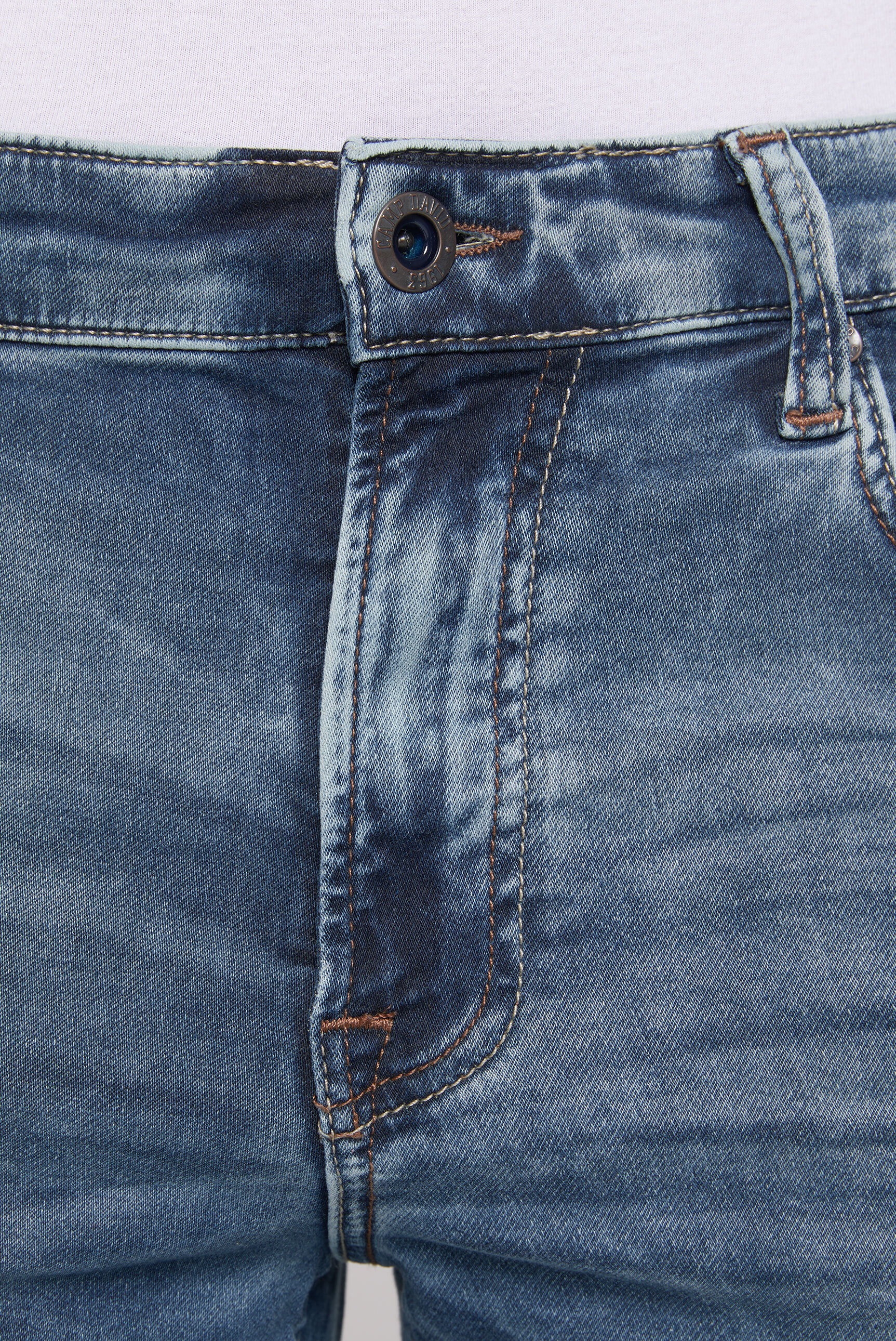 CAMP DAVID Regular-fit-Jeans, mit Vintage-Waschung