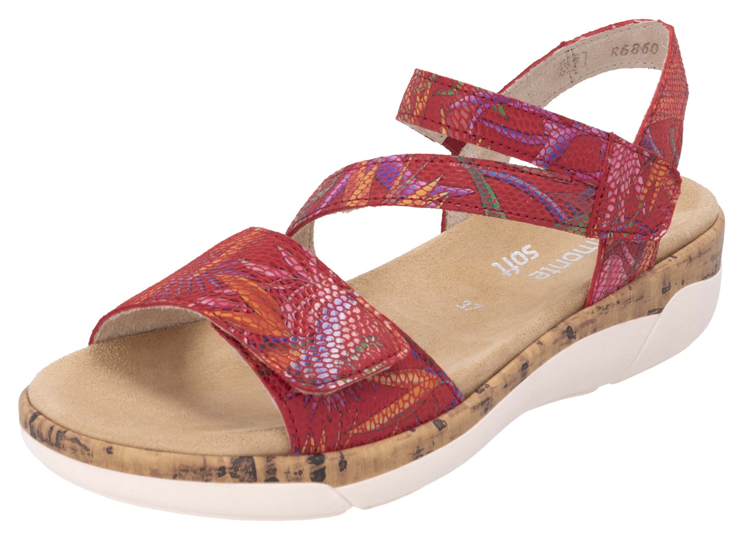 Remonte, Sommerschuh, Klettschuh, Riemchensandale mit Softfußbett günstig online kaufen
